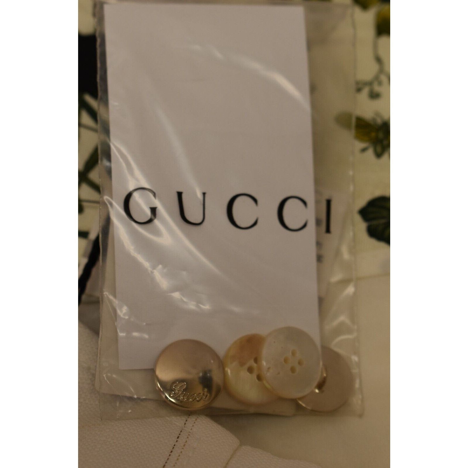 Gucci GUCCI OFF WHITE LINEN STRIPE BELTED 2 X BUCKLE SHORTS 40 IT Size 31" - 10 Thumbnail