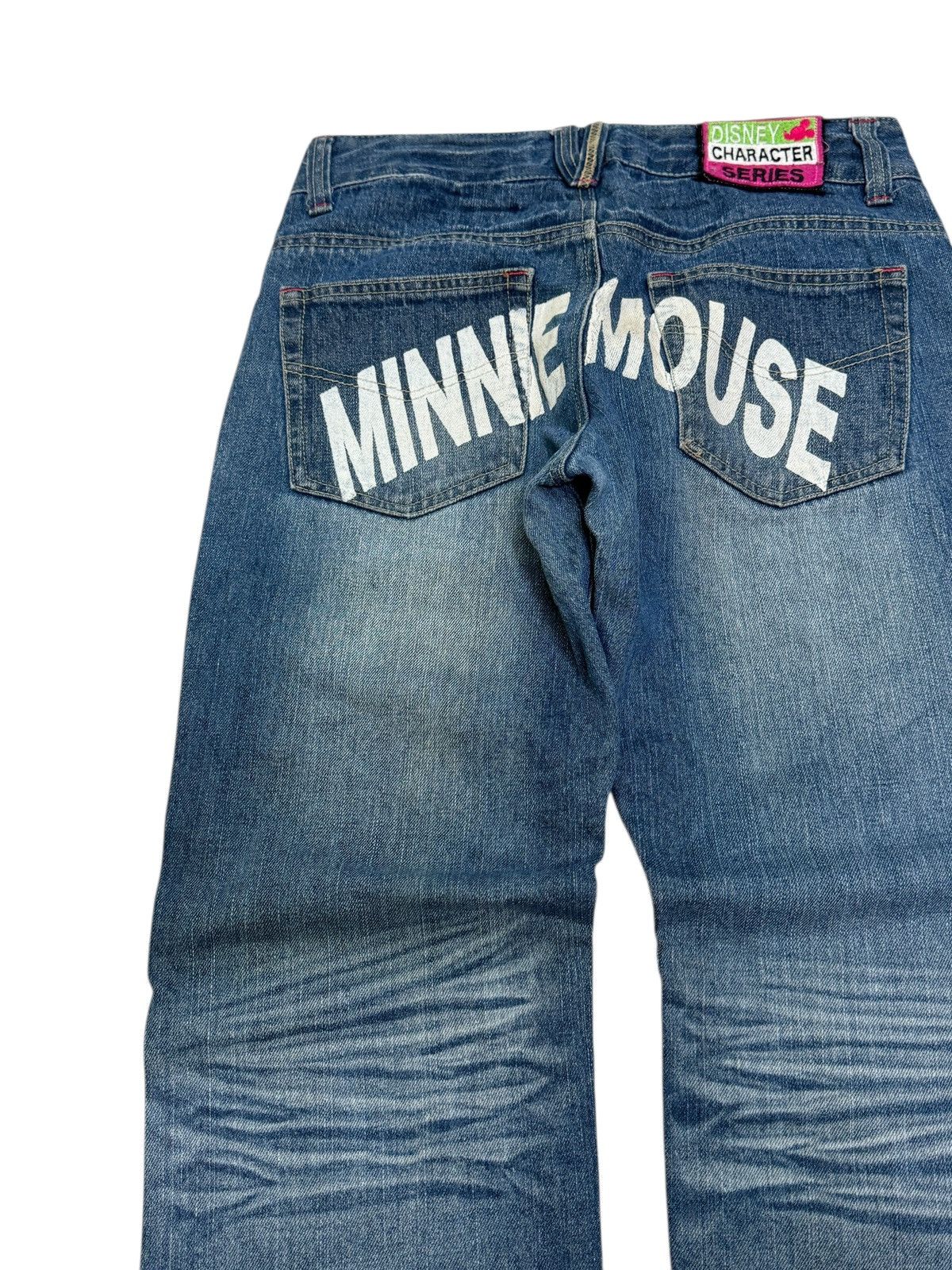 Disney DISNEY CHARACTER MINNIE MOUSE PRINTED LOW RISE DENIM Size 28" / US 6 / IT 42 - 10 Thumbnail