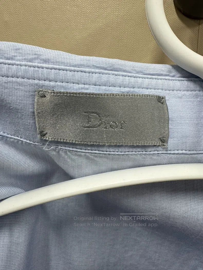 Dior Dior Size39 Blue little bee embroidered shirt Size US XXS / EU 40 - 5 Thumbnail