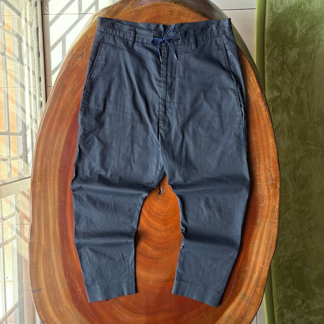 Vivienne Westwood Vivienne Westwood Man Navy Blue Ankle Pants Size US 33 - 1 Thumbnail