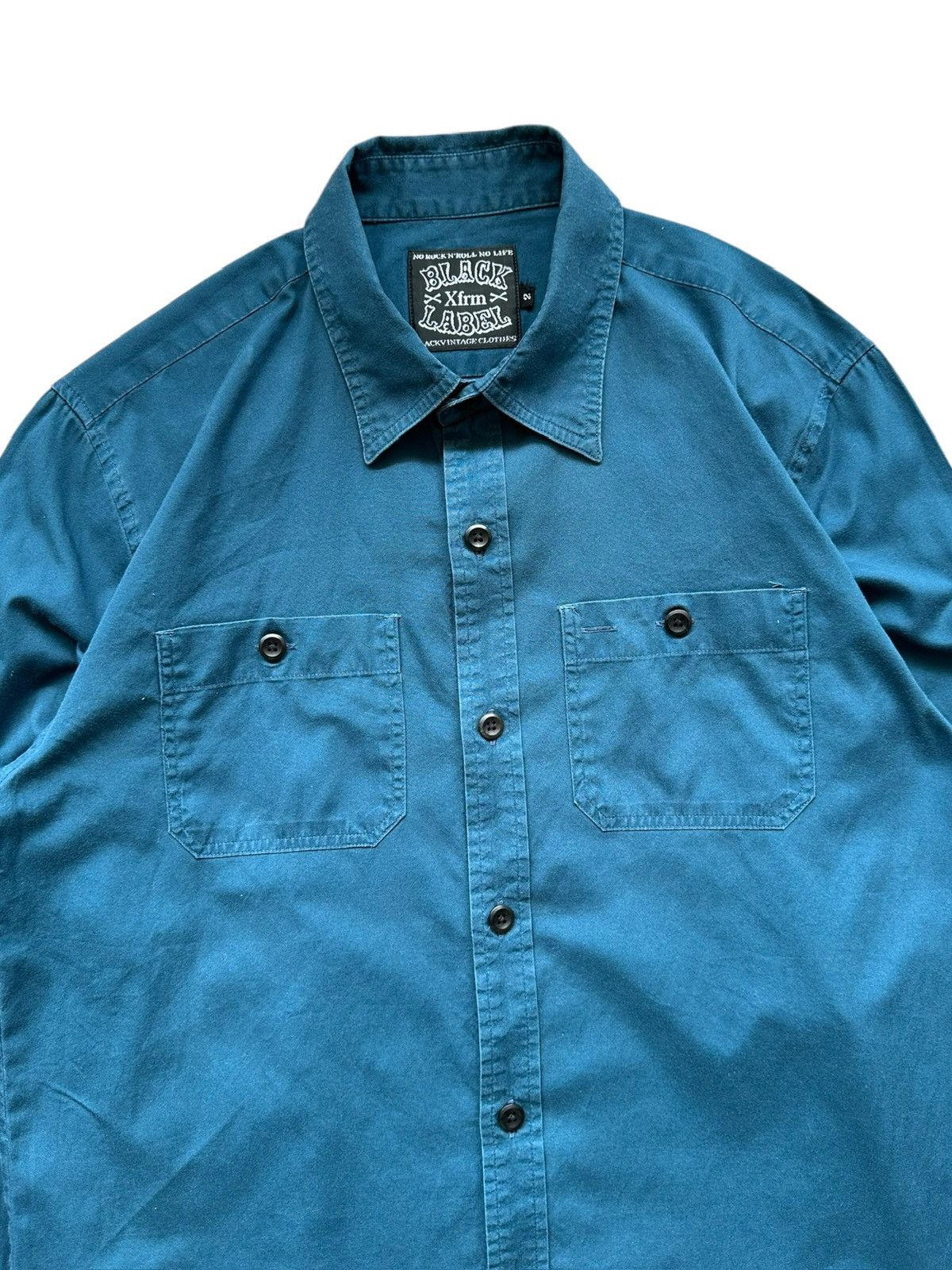Shellac 2010's XFRM Black Label button up shirt Size US S / EU 44-46 / 1 - 4 Thumbnail