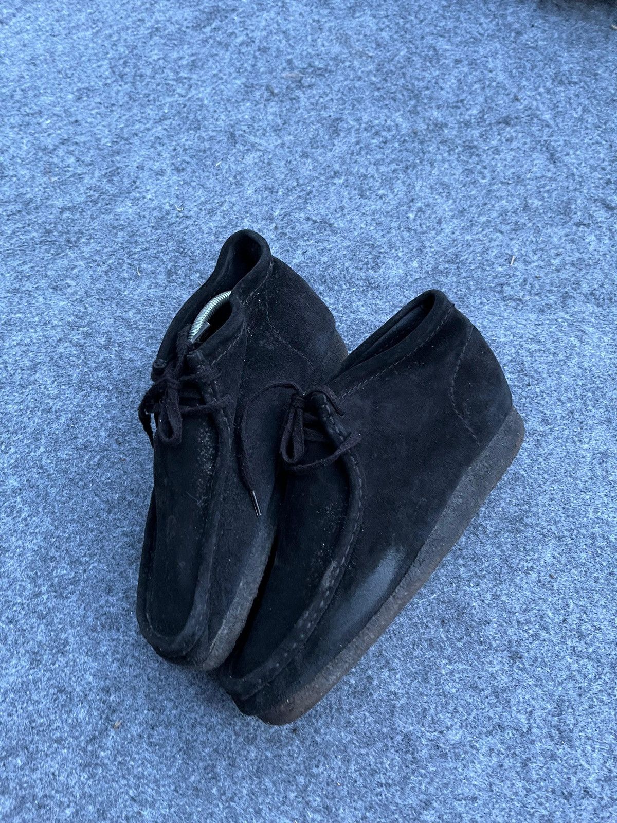 Clarks Clarks wallabee black on suede high Size US 9 / EU 42 - 1 Thumbnail
