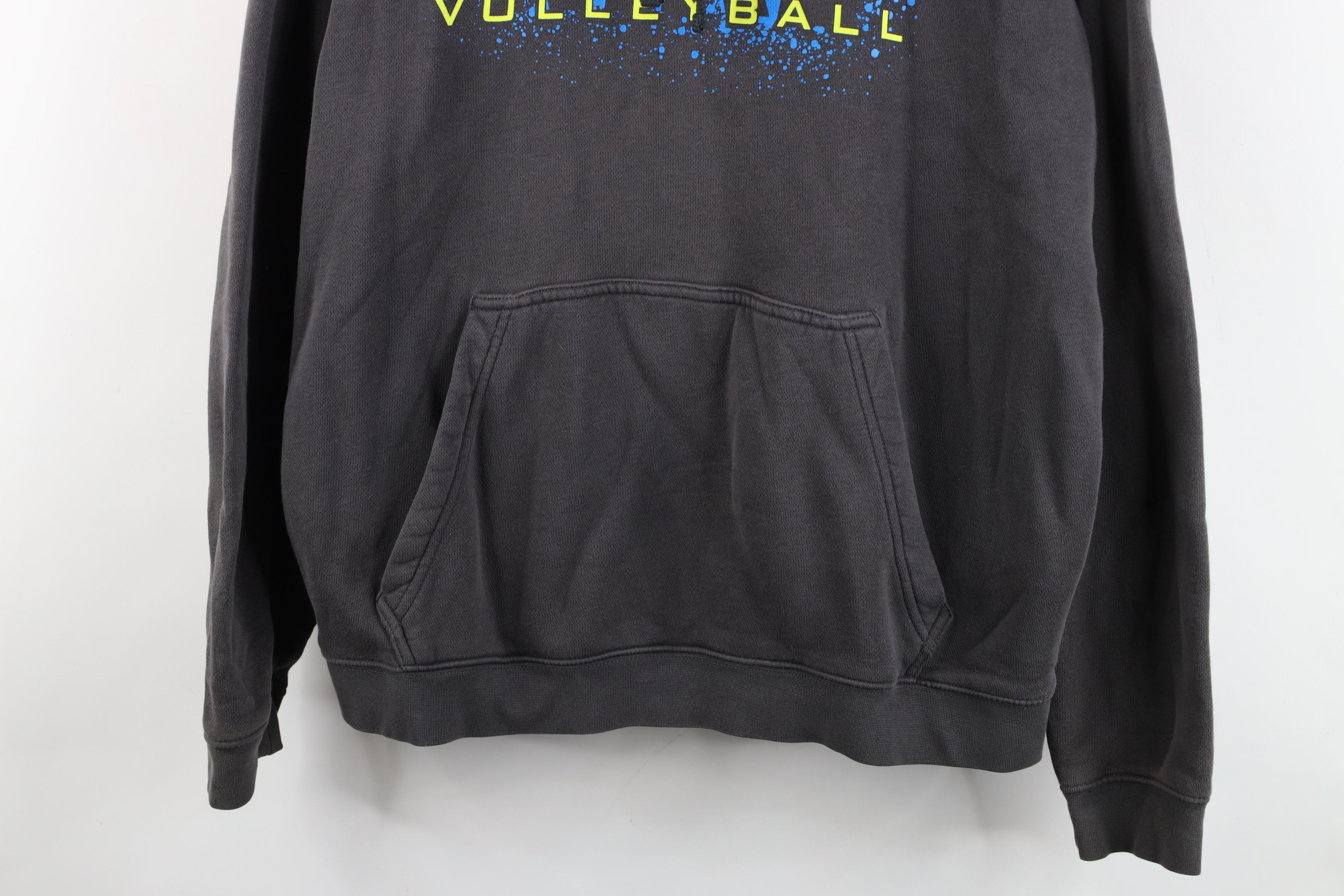 Nike Vintage Y2K Nike Volleyball Spell Mini Swoosh Hoodie Gray Size L / US 10 / IT 46 - 3 Thumbnail