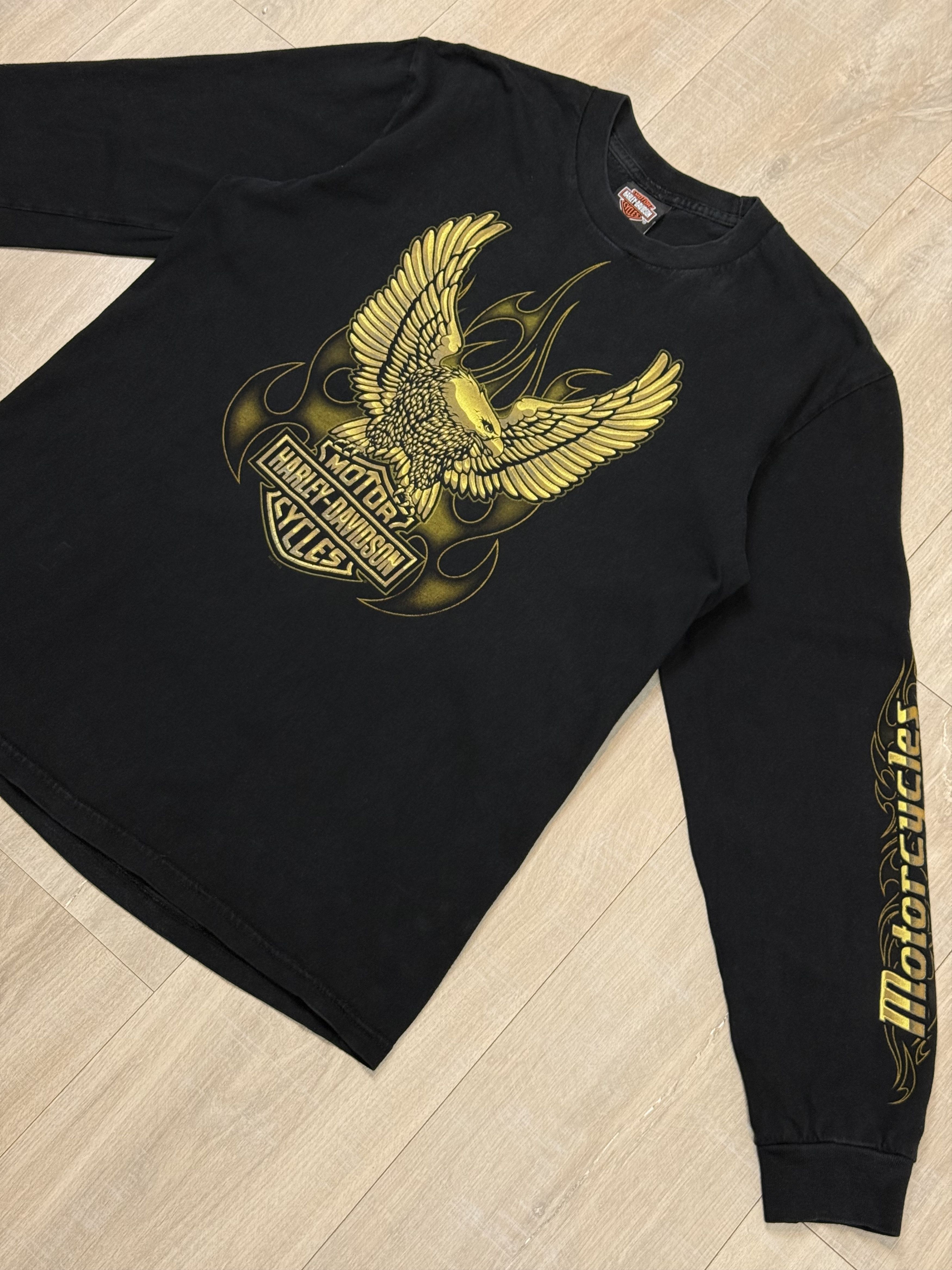 Harley Davidson Harley Davidson Eagles Durango Silverton Colorado Long Sleev Size US L / EU 52-54 / 3 - 4 Thumbnail