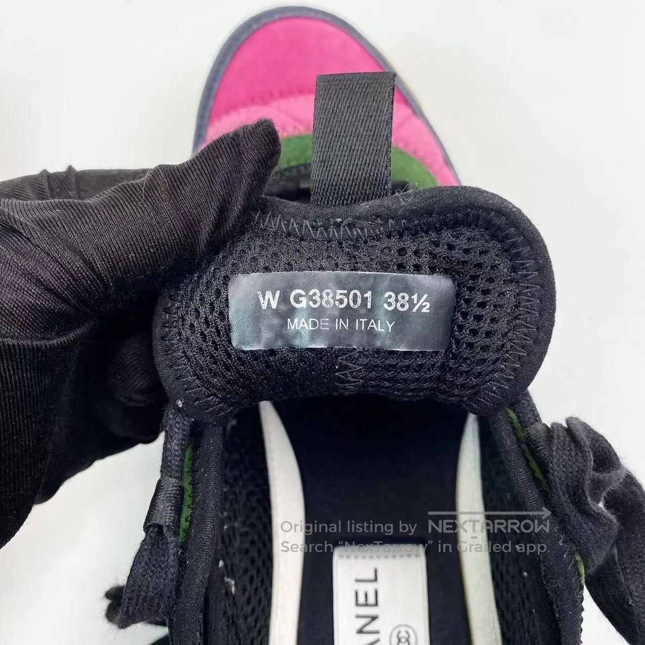 Chanel Chanel Double C Gold Label Pink athleisure shoes| Size US 8 / IT 38 - 7 Thumbnail