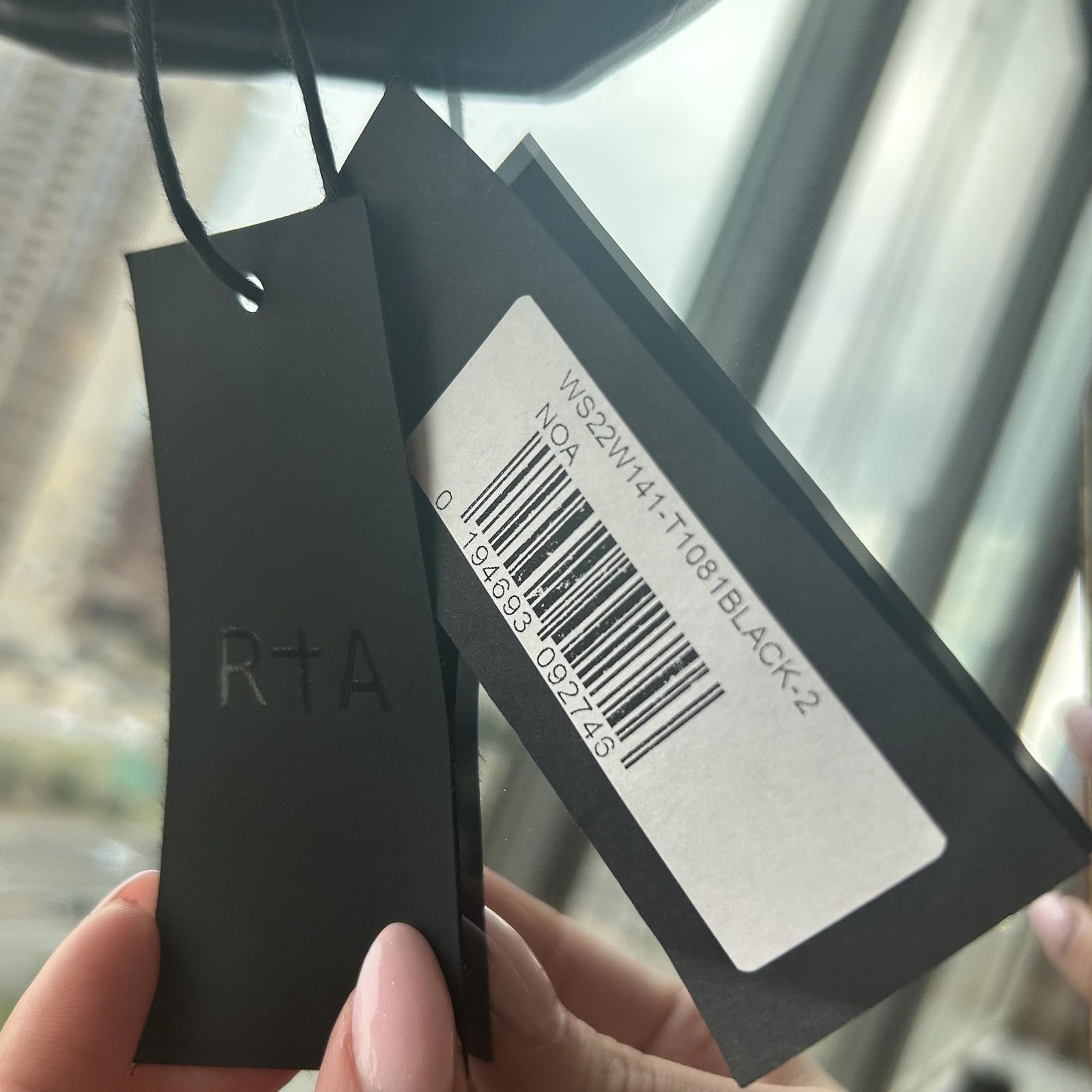 Rta RTA Black Leather Noa Bustier Top Size XS / US 0-2 / IT 36-38 - 5 Thumbnail