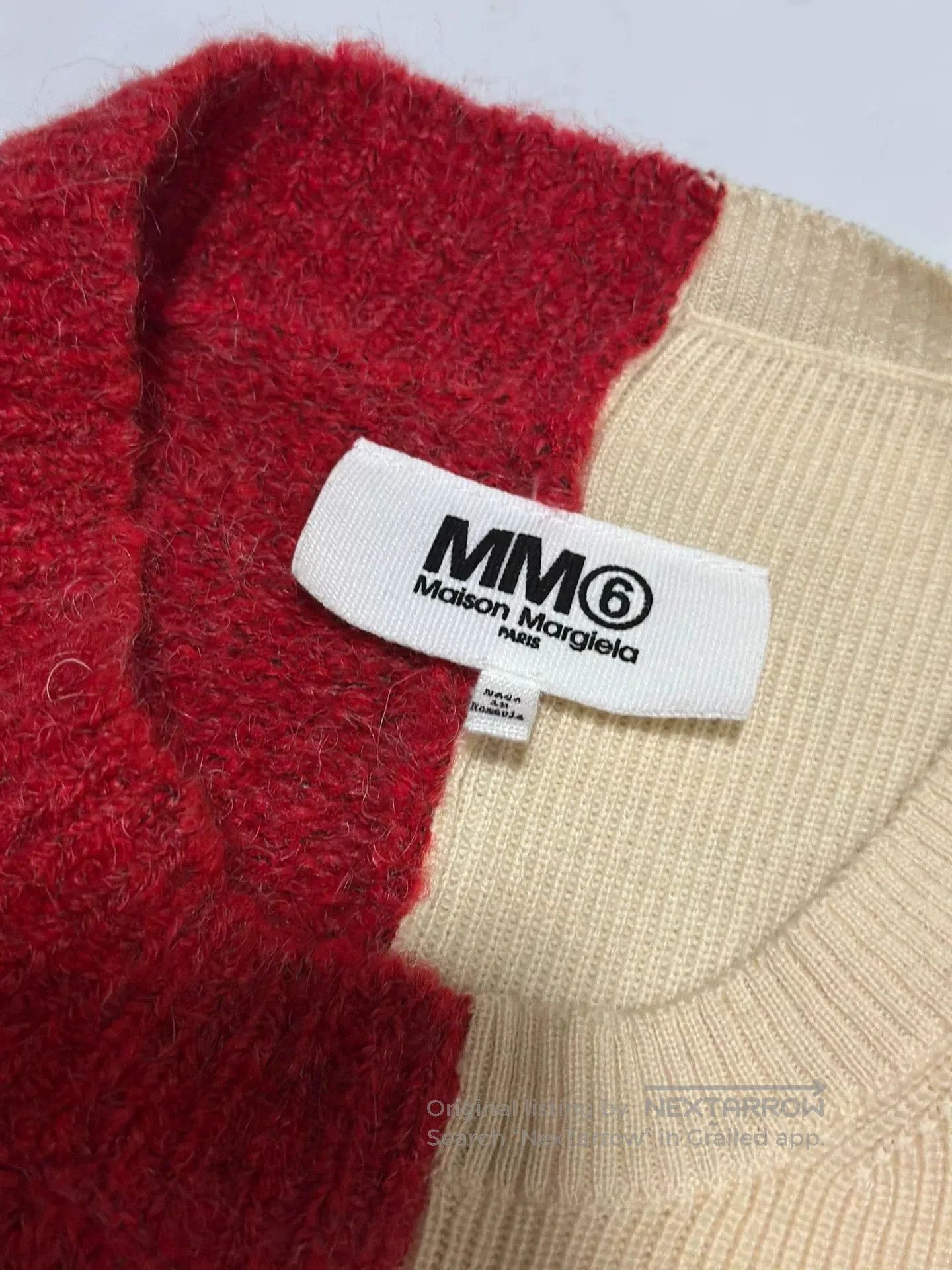Maison Margiela Maison Margiela Spliced Sweater. Size US XS / EU 42 / 0 - 2 Thumbnail