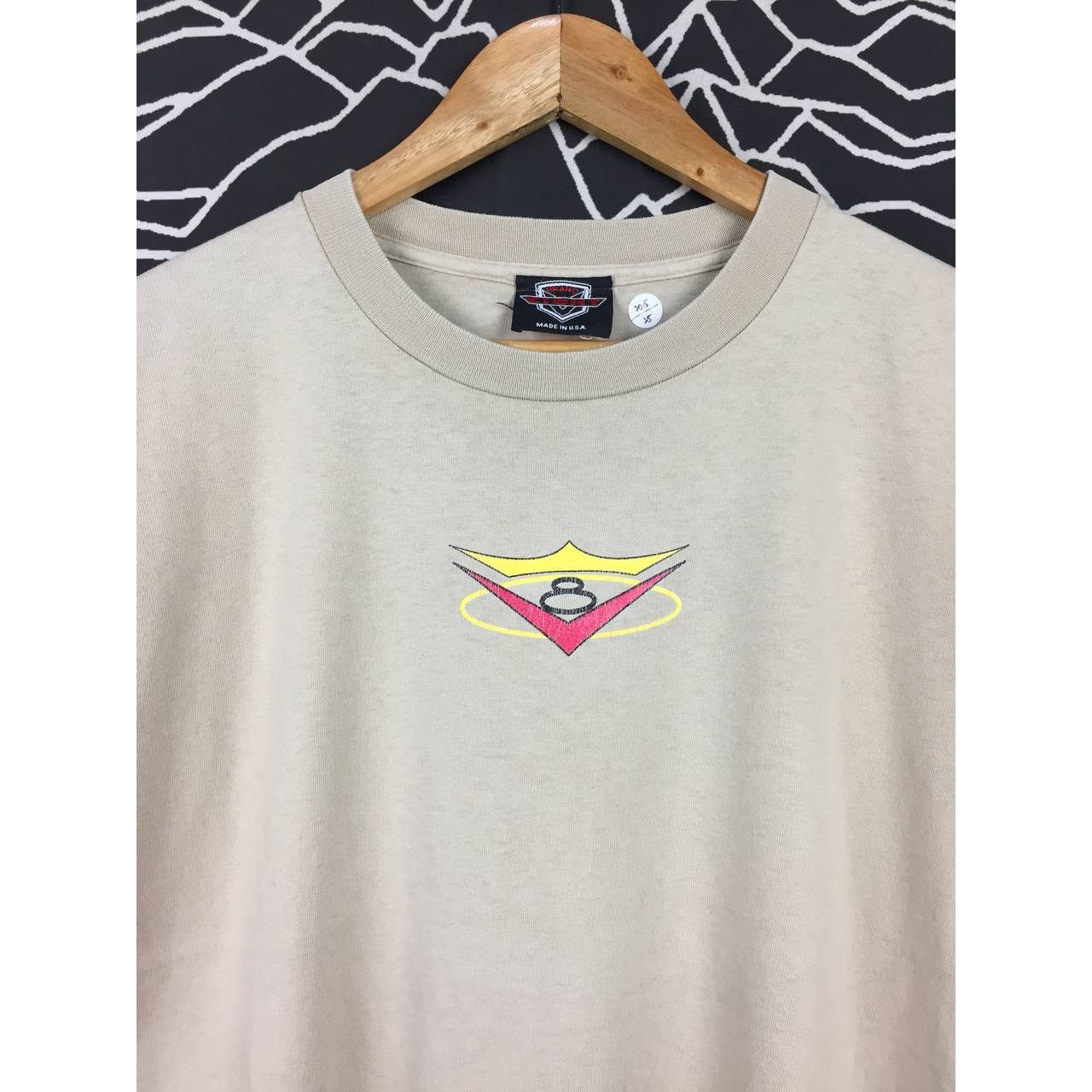 Vintage Vtg Eight Brand Center Logo Made In Usa Tee Size US M / EU 48-50 / 2 - 3 Thumbnail