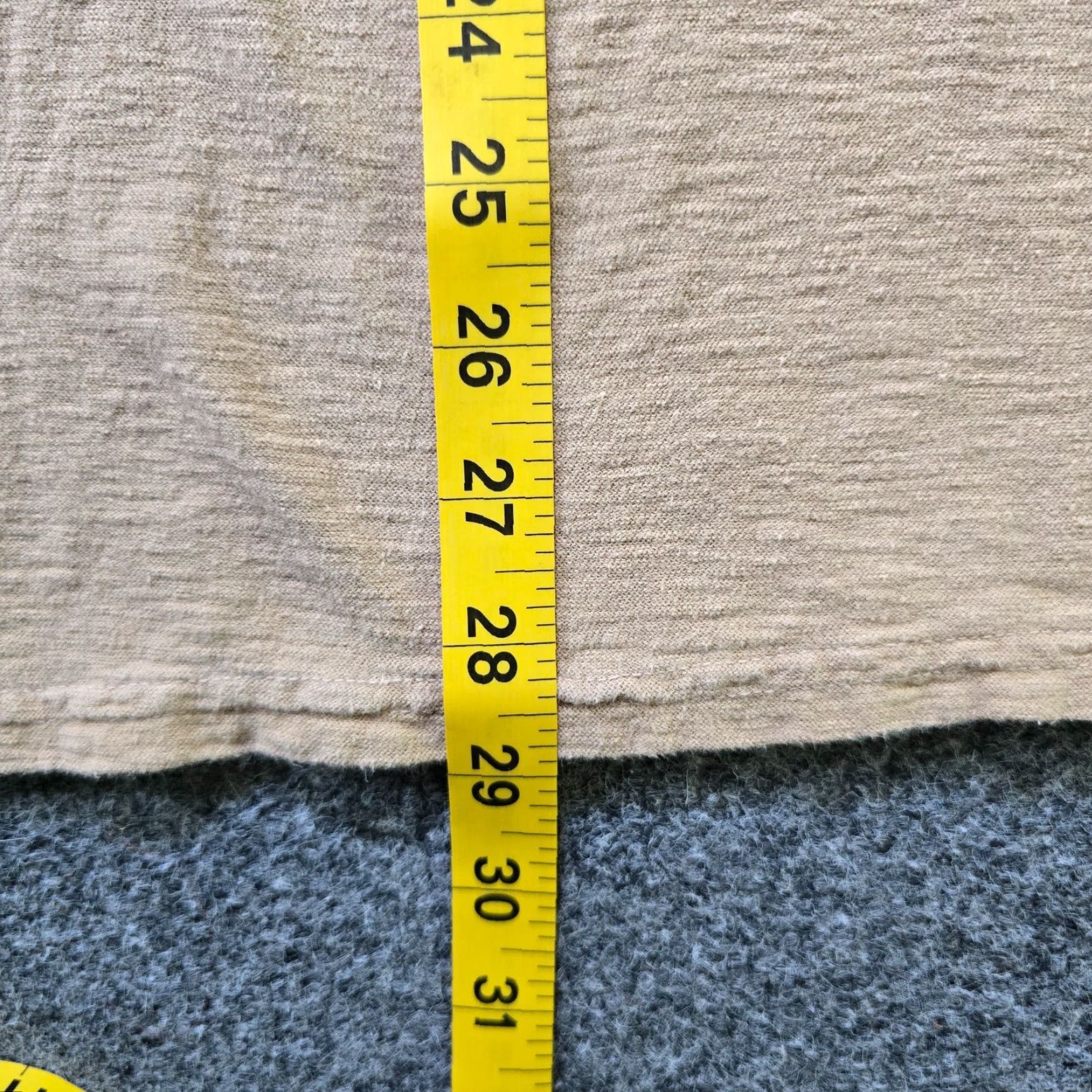 Vintage Cutloose Top Womens Medium Beige Linen Blend Short Sleeve T-Shirt Classic Casual Capsule Women Ladies Mens? (Wait) Size M / US 6-8 / IT 42-44 - 6 Thumbnail
