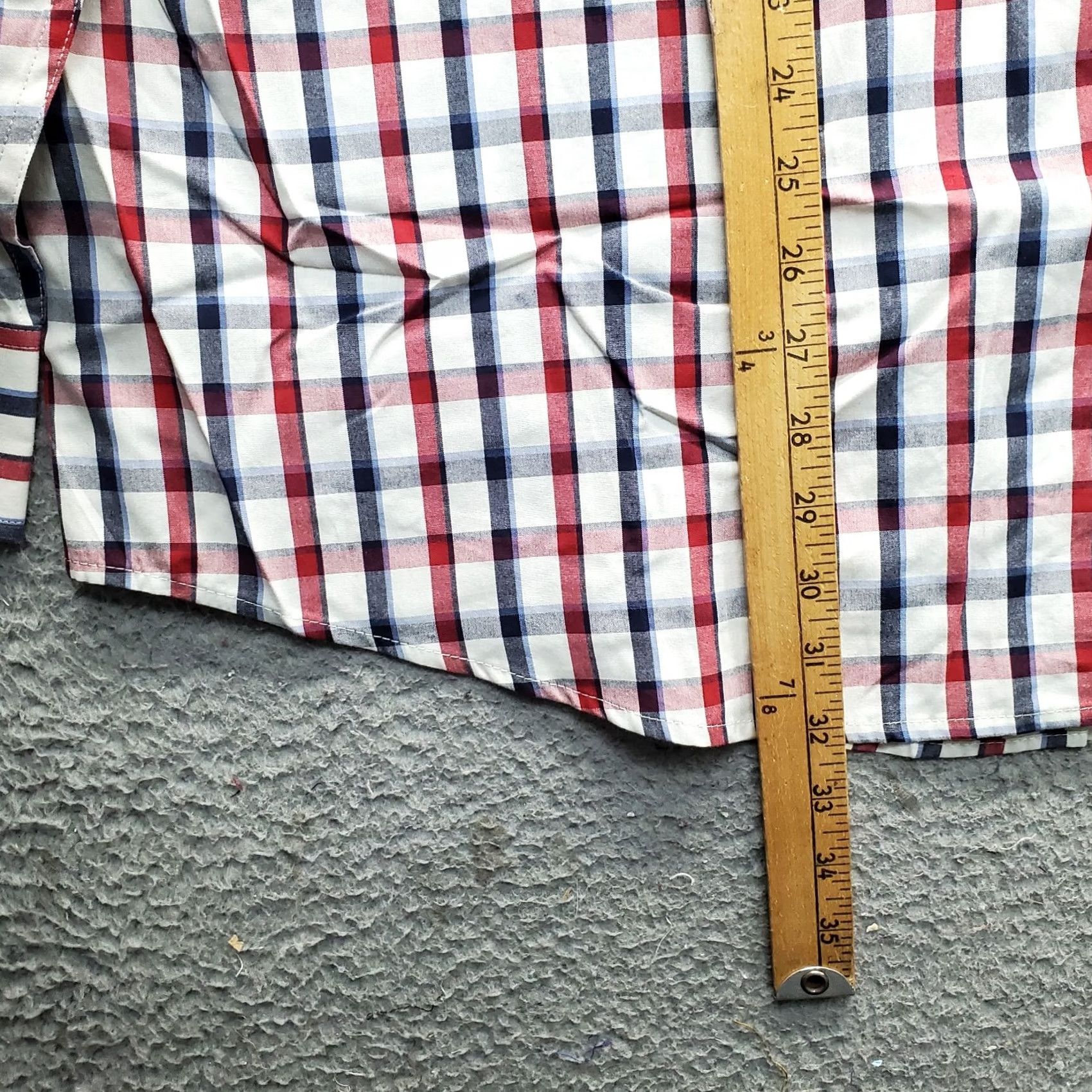Izod IZOD Mens XXL Multicolor Plaid Long Sleeve Button-Down Shirt Size US XXL / EU 58 / 5 - 3 Thumbnail