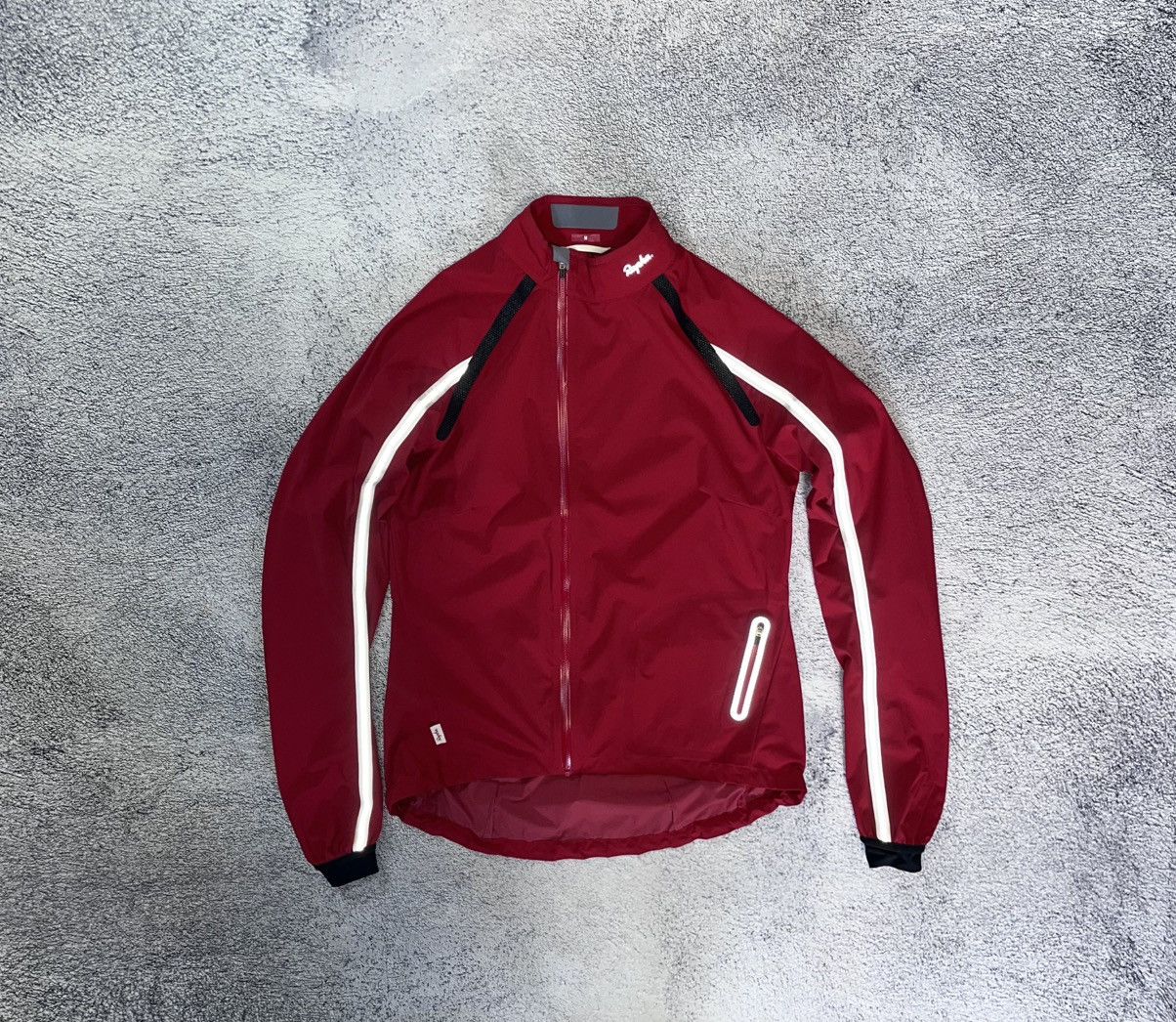 Rapha Rapha Women’s Wind Jacket SizeM Red Cycling Reflective Shell Size M / US 6-8 / IT 42-44 - 2 Thumbnail
