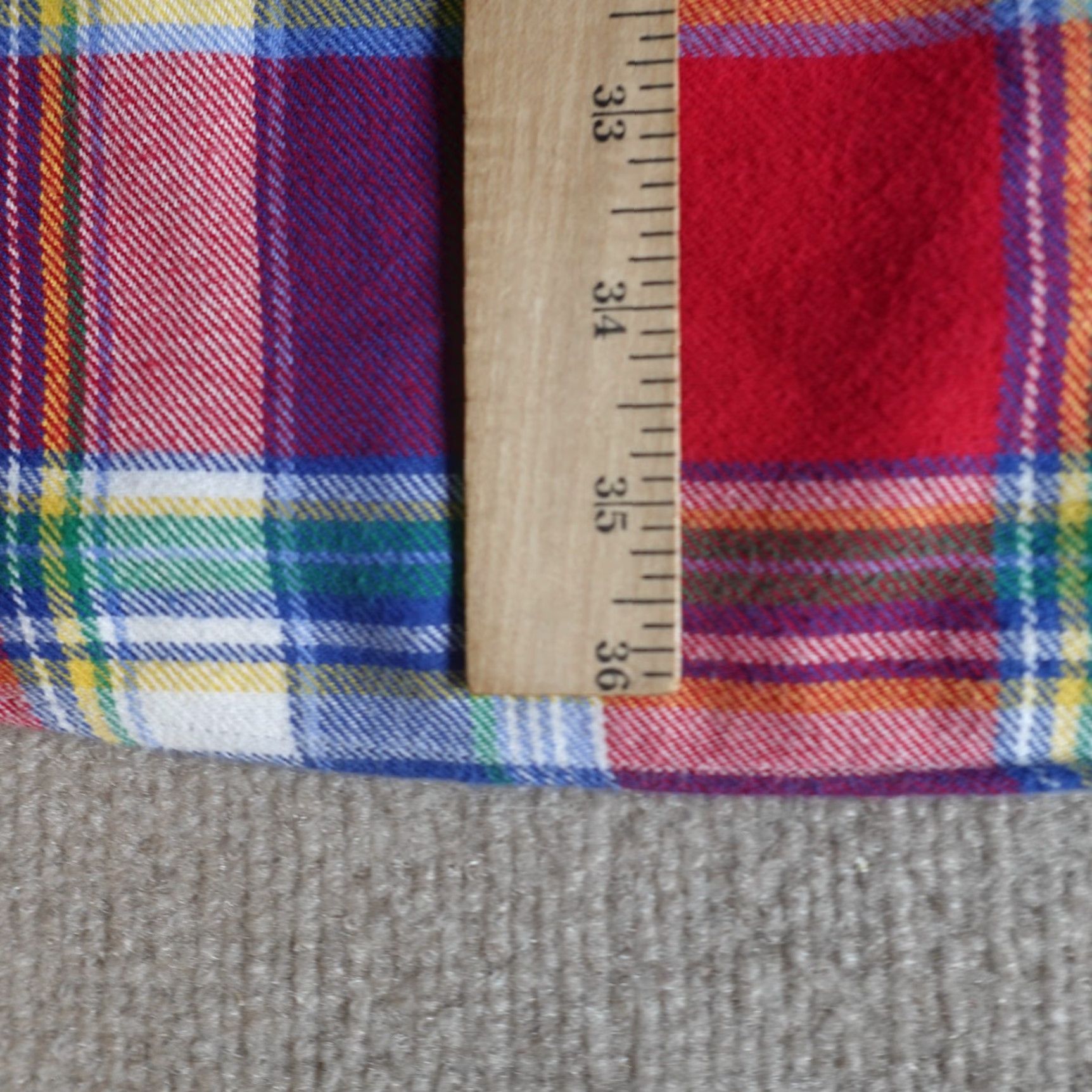 Polo Ralph Lauren Polo Ralph Lauren Shirt 3XLT Red Blue Plaid Performance Flannel Shirt Size US XXL / EU 58 / 5 - 5 Thumbnail