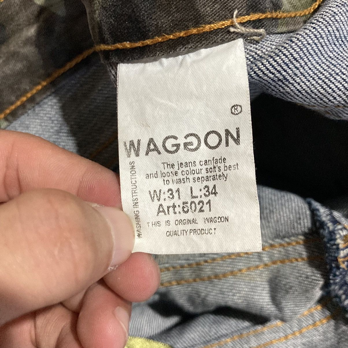 Hysteric Glamour × Japanese Brand WAGON Double Knee Multi Pocket Jeans Made In Turkey Size US 34 / EU 50 - 9 Thumbnail