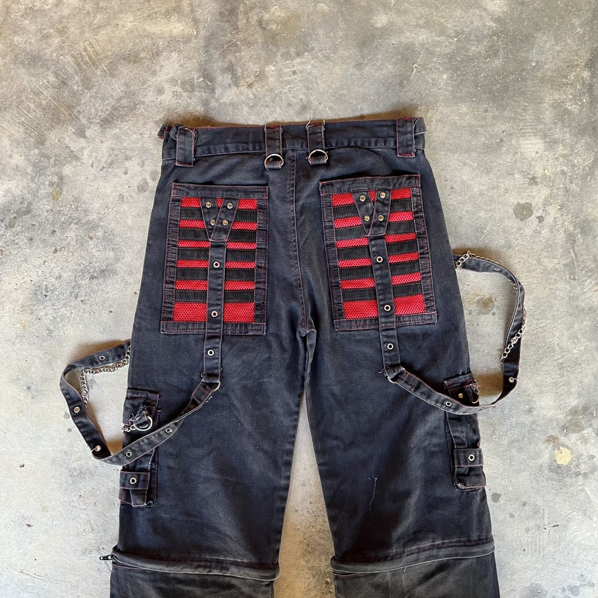 If Six Was Nine × Tripp NYC Darkrock Punk 2 way pants🤘 Size US 34 / EU 50 - 5 Thumbnail