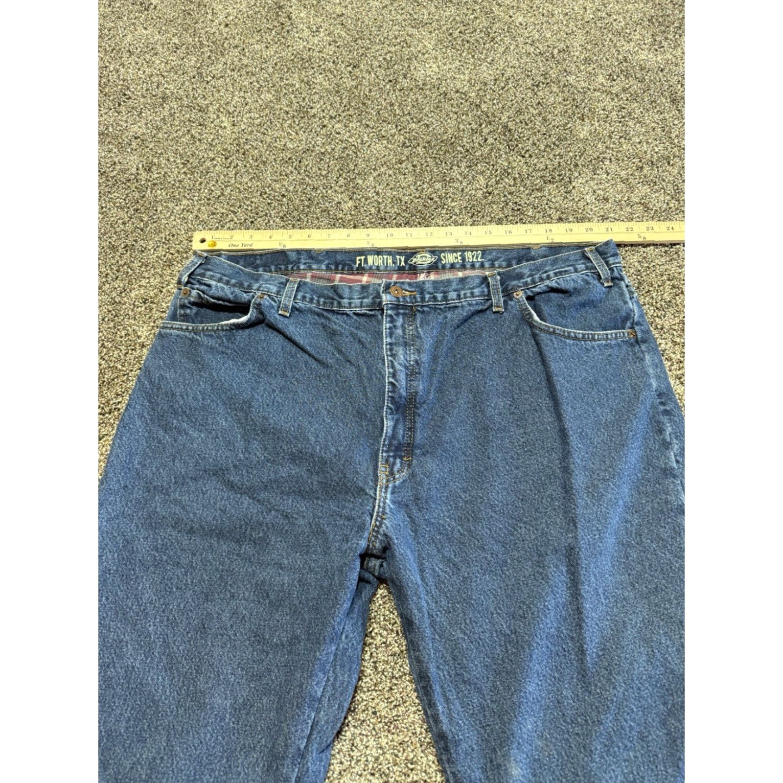 Dickies Dickies Jeans Men 42x30 Denim Lined Flannel Blue 42 30 Straight Regular Size 42 Dickies & Polar King Lot Of 2 Mens Size US 42 / EU 58 - 7 Thumbnail