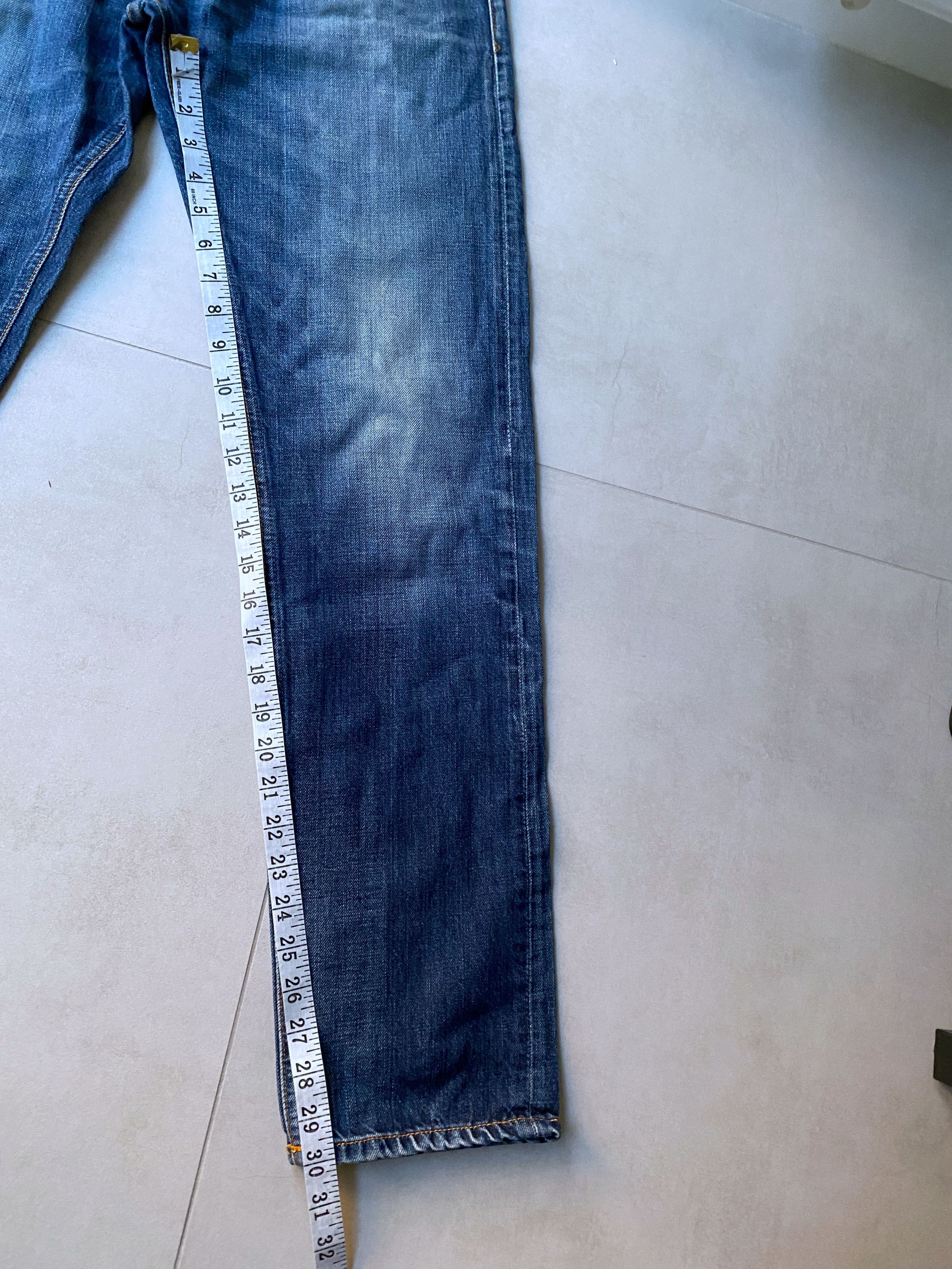 Nudie Jeans Nudie jeans Steady eddie whistle blue denim jeans sz W31 L32 Size US 31 - 8 Thumbnail