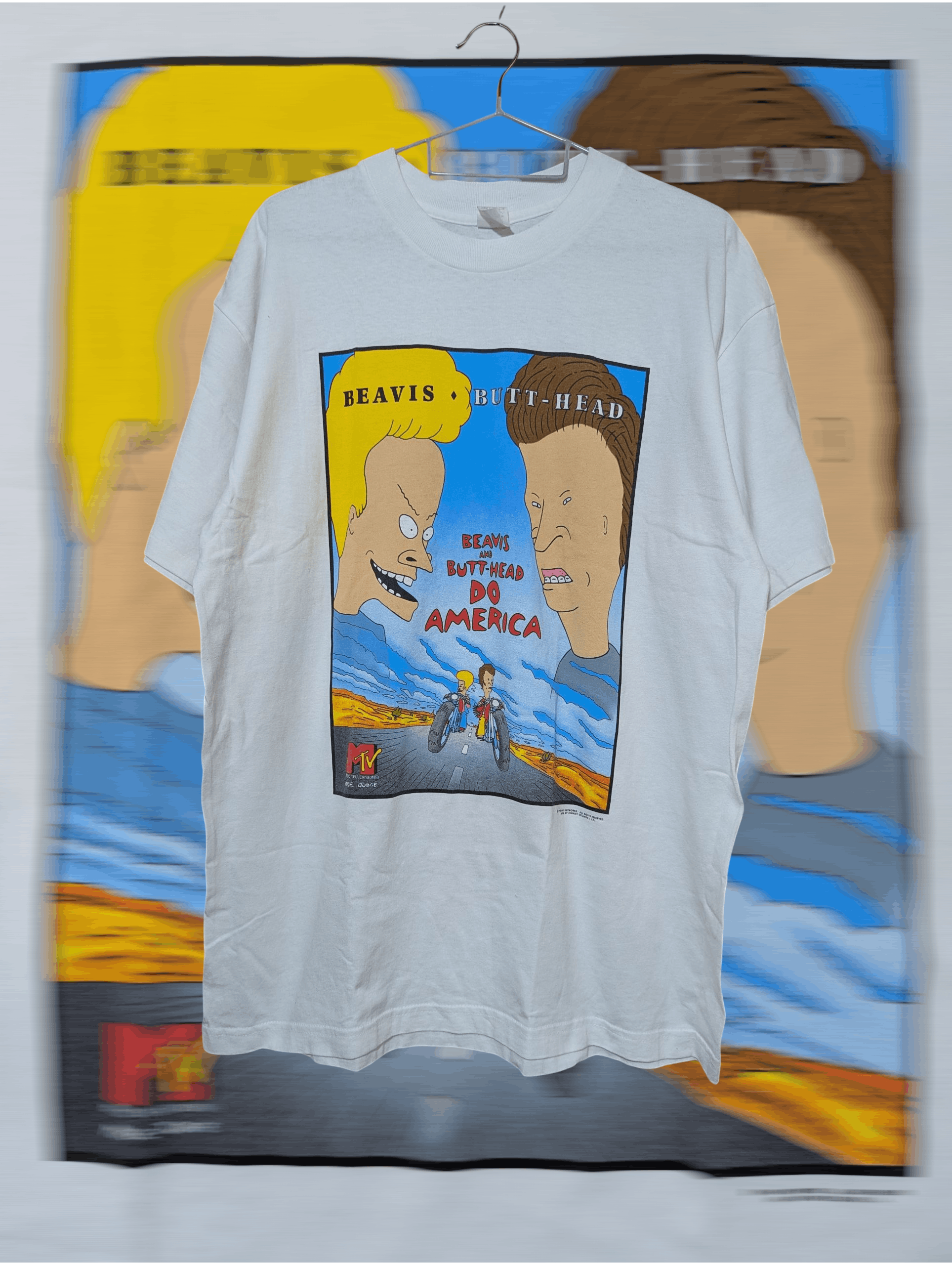 Mtv × Vintage 1996 Beavis and Butt-Head do america Size US XL / EU 56 / 4 - 1 Thumbnail