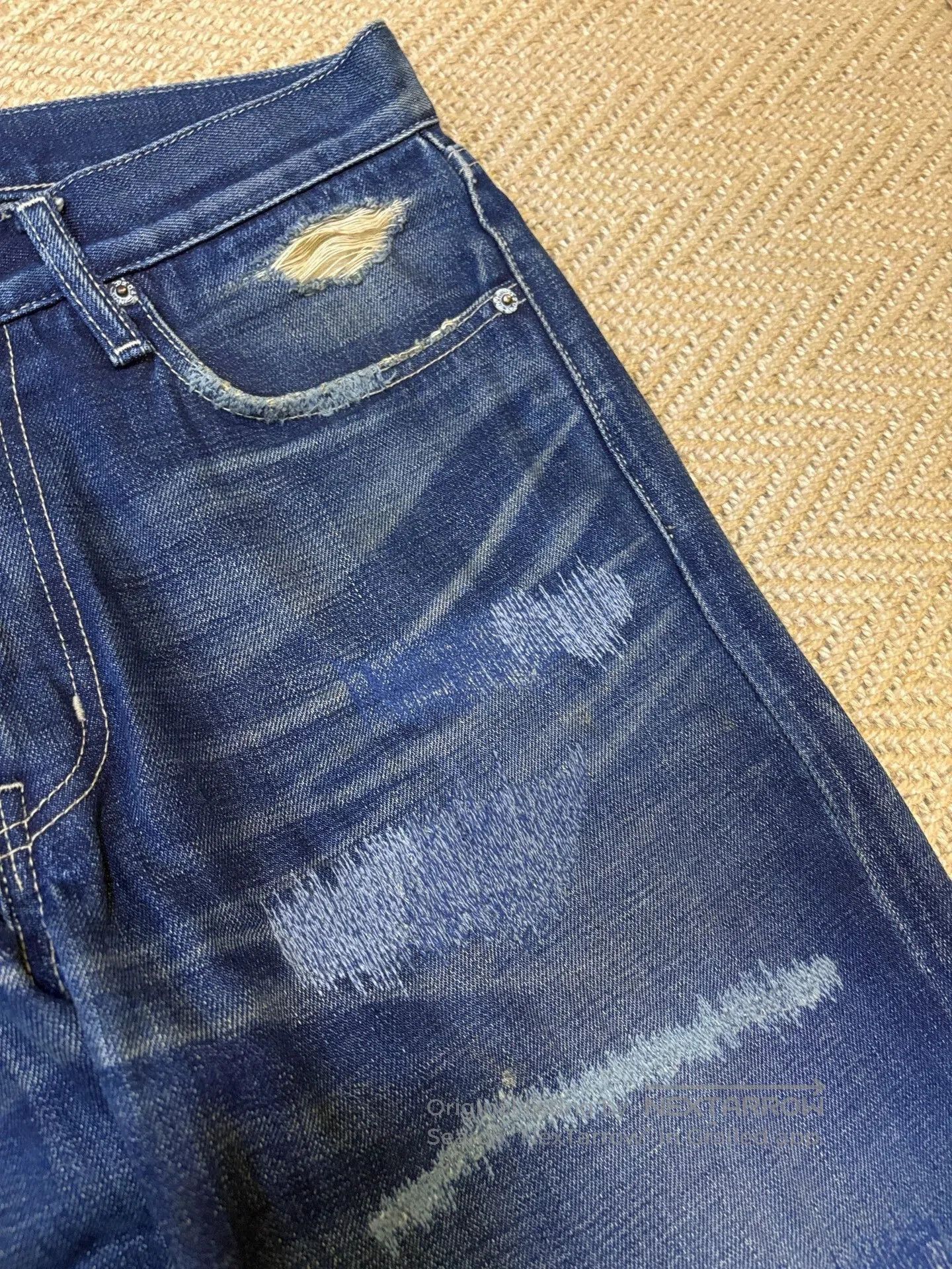 Neighborhood Neighborhood SCAB Distressed Jeans. Size US 26 / EU 42 - 5 Thumbnail
