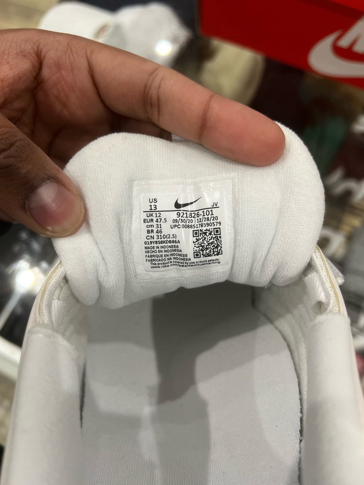 Nike Nike Air Max 97 Triple White Wolf grey Size: 13 Size US 13 / EU 46 - 7 Thumbnail
