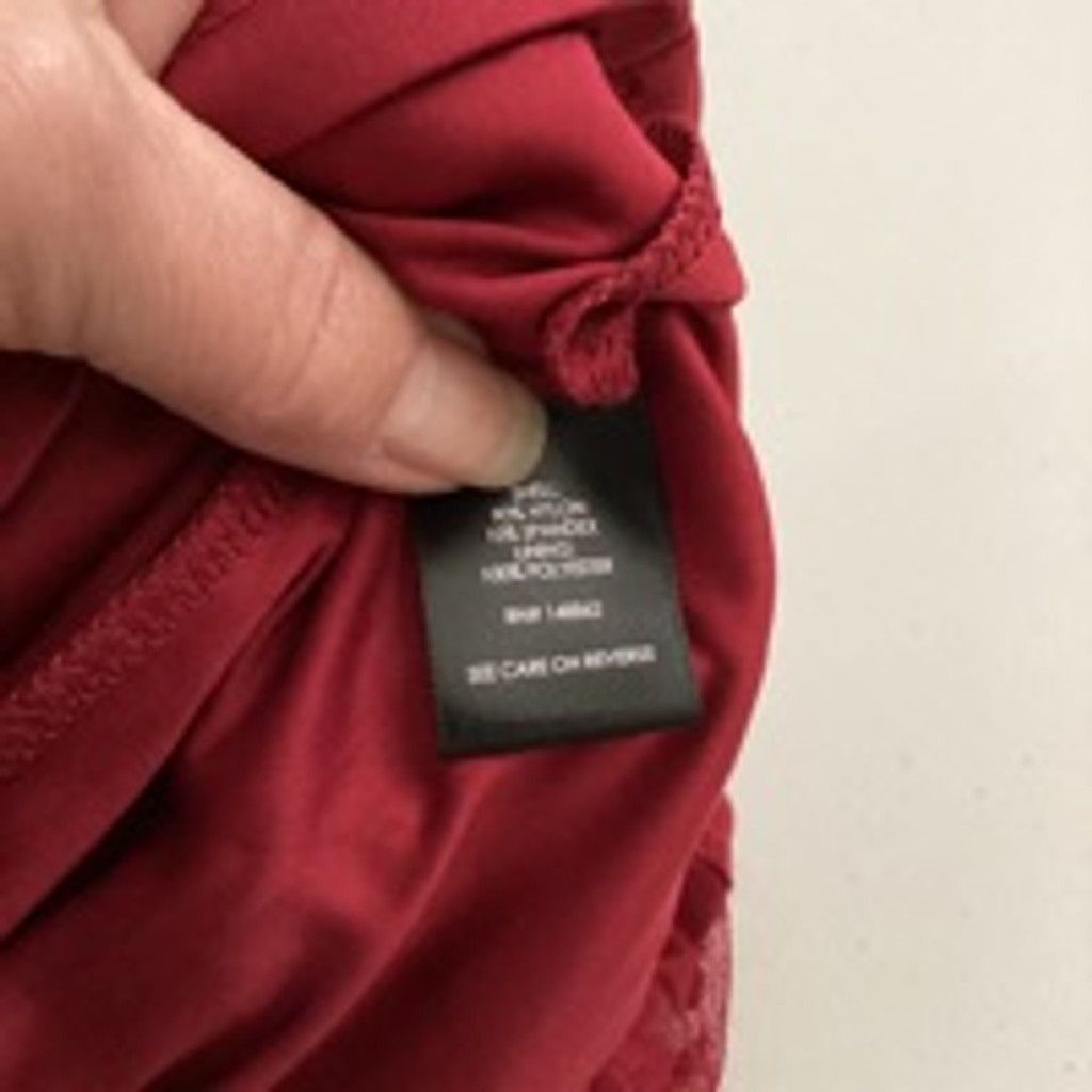 Torrid Torrid Burgundy Dress Size XS / US 0-2 / IT 36-38 - 8 Thumbnail