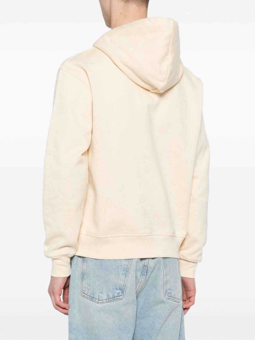 Jacquemus o1s22i1n1024 Unisex Hooded Sweatshirt in Beige Size US S / EU 44-46 / 1 - 4 Thumbnail