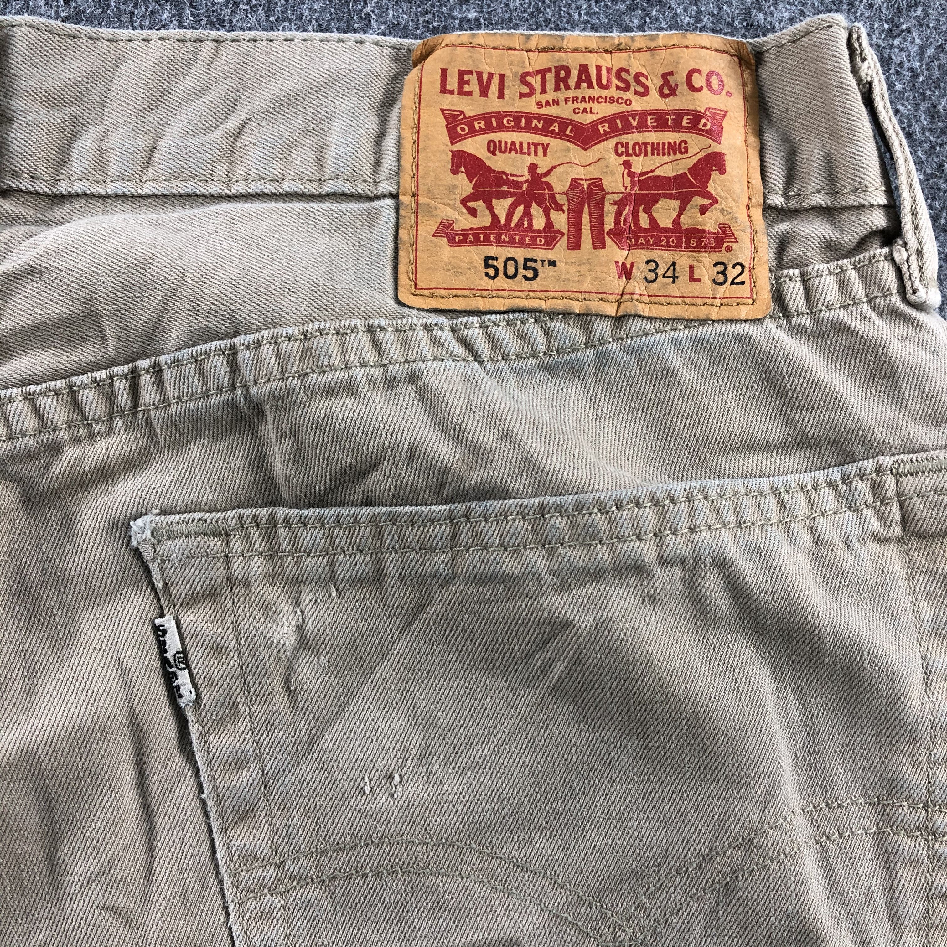 Levi's Vintage Levis 505 Jeans-J1143 Size US 34 / EU 50 - 5 Thumbnail