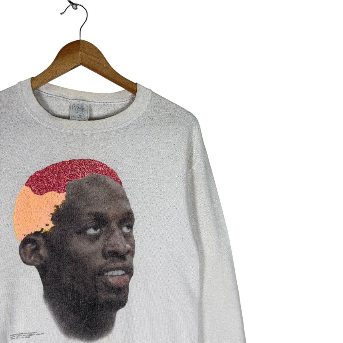 Delta 🌟DENNIS RODMAN 1996 NBA SWEATSHIRT Size US M / EU 48-50 / 2 - 4 Thumbnail