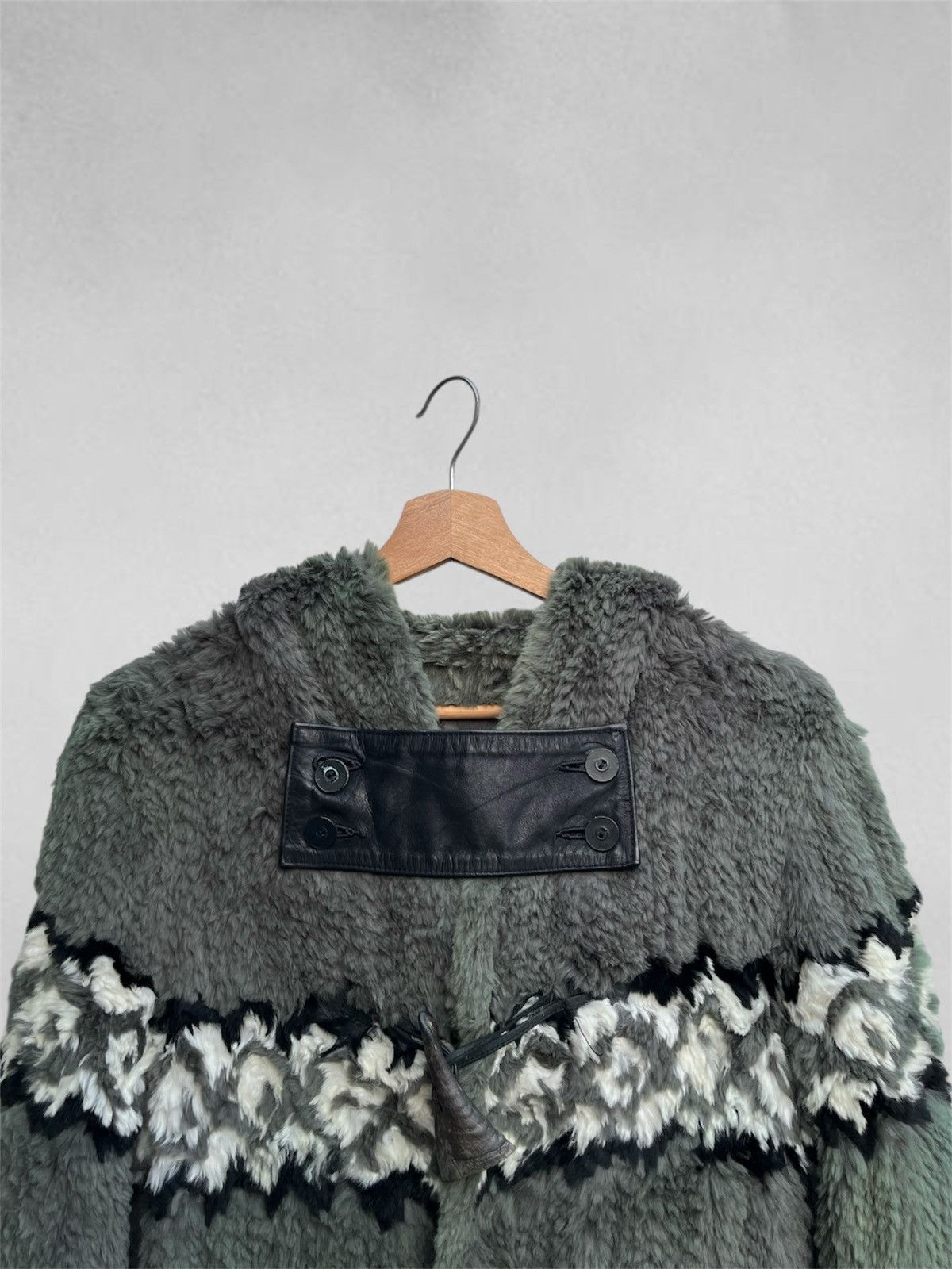 Isamu Katayama Backlash Isamu Katayama Backlash Rabbit Fur Leather Pockets Hoodie Size US M / EU 48-50 / 2 - 9 Thumbnail