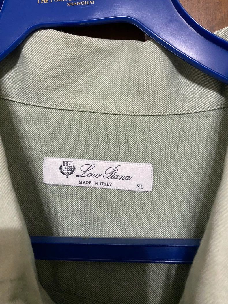 Loro Piana LORO PIANA Pure cotton shirt Size US XL / EU 56 / 4 - 2 Thumbnail