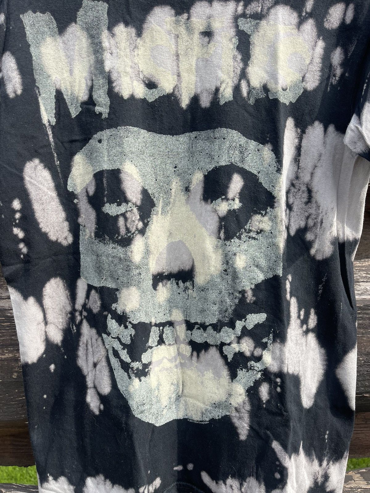 Band Tees × Japanese Brand × Misfits Y2K Misfits tie dye perfect fit bog print t-shirt tee glenn Size US S / EU 44-46 / 1 - 6 Thumbnail