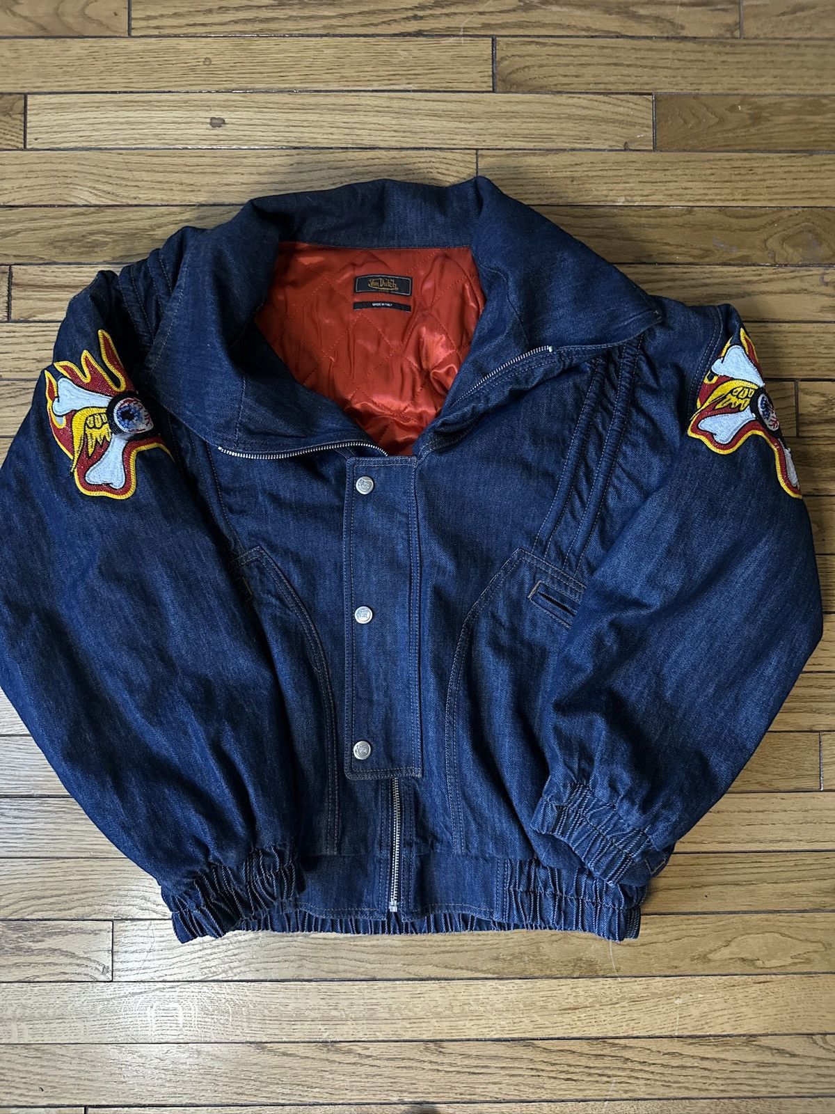Von Dutch Iconic Von Dutch Denim Bomber Size US L / EU 52-54 / 3 - 1 Thumbnail