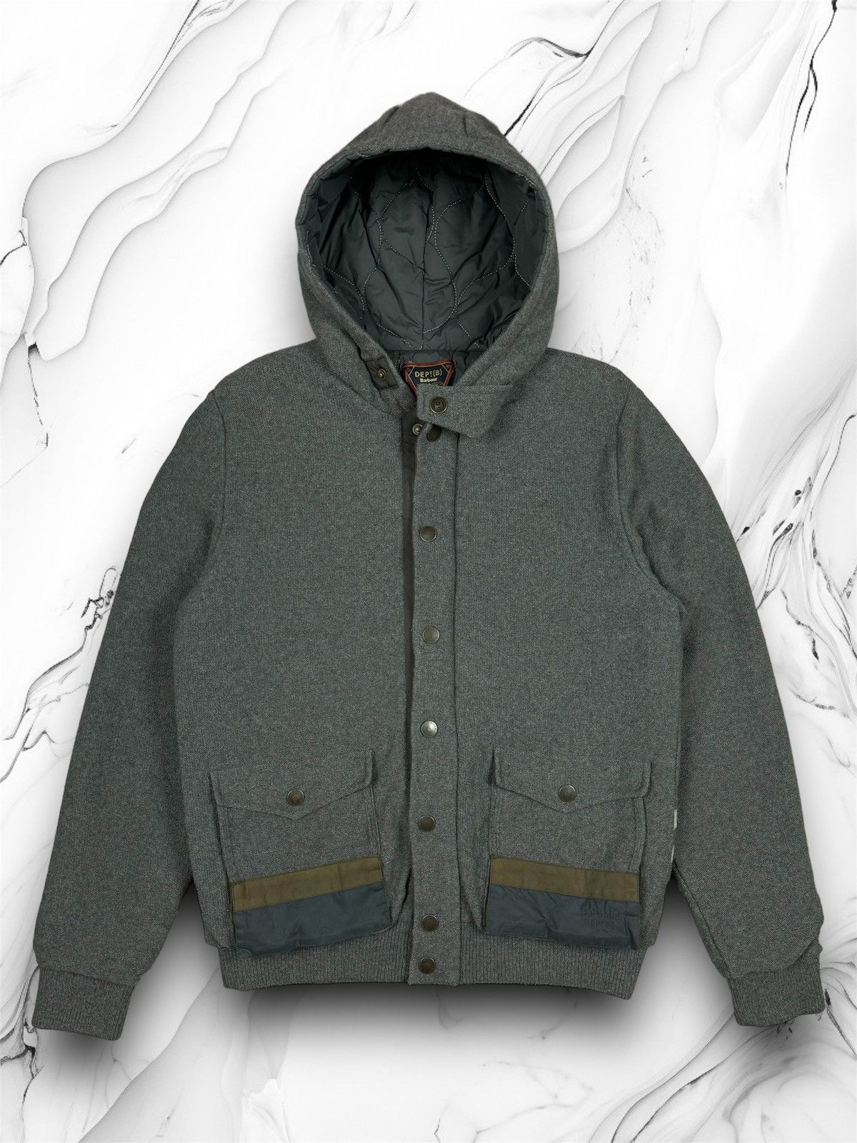 Barbour Vintage Barbour DEP!(B) Beacon Lambswool Luxury Jacket y2k Size US L / EU 52-54 / 3 - 1 Thumbnail