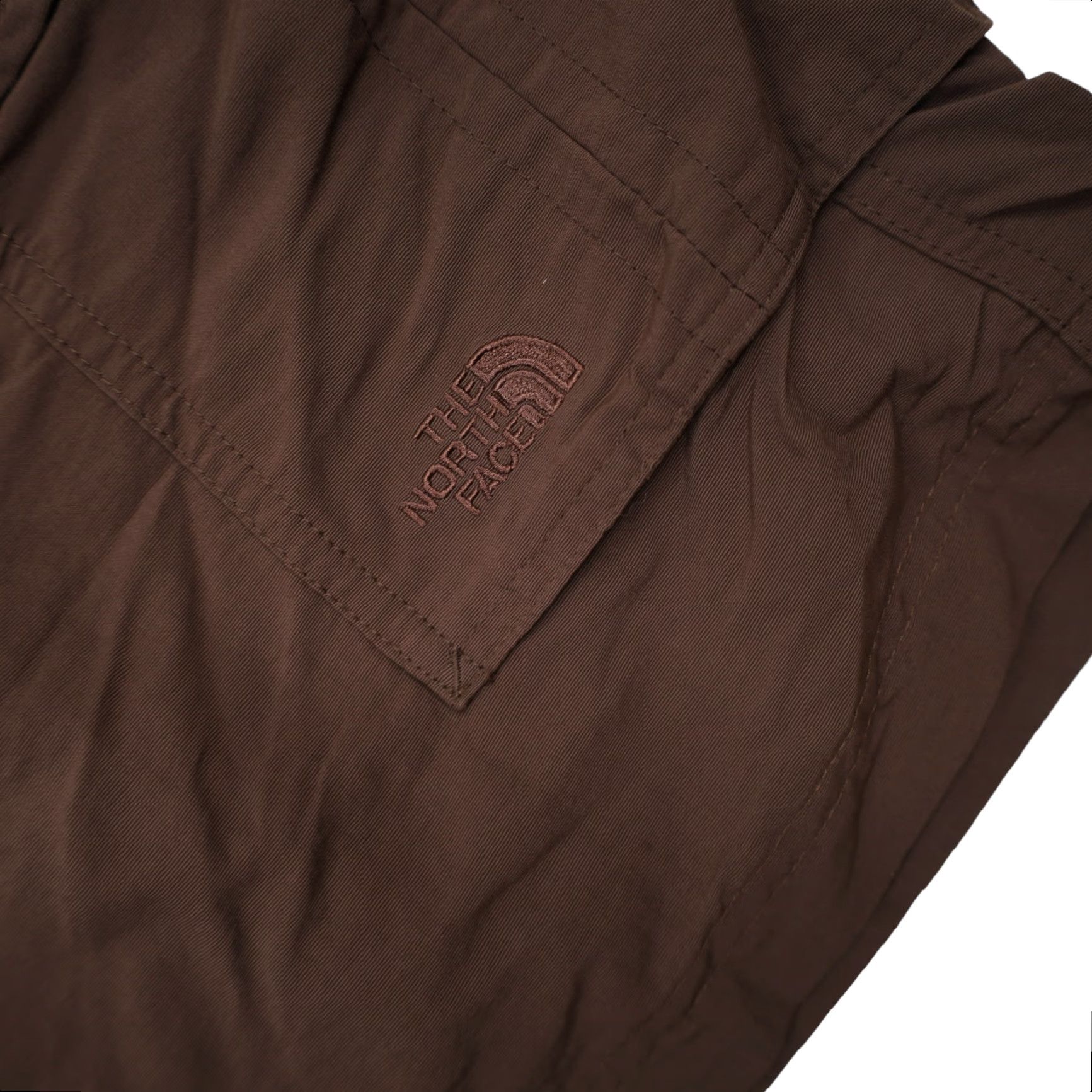 The North Face VINTAGE The North Face Mens XL Belted Adventure Shorts Brown Size US 36 / EU 52 - 3 Thumbnail