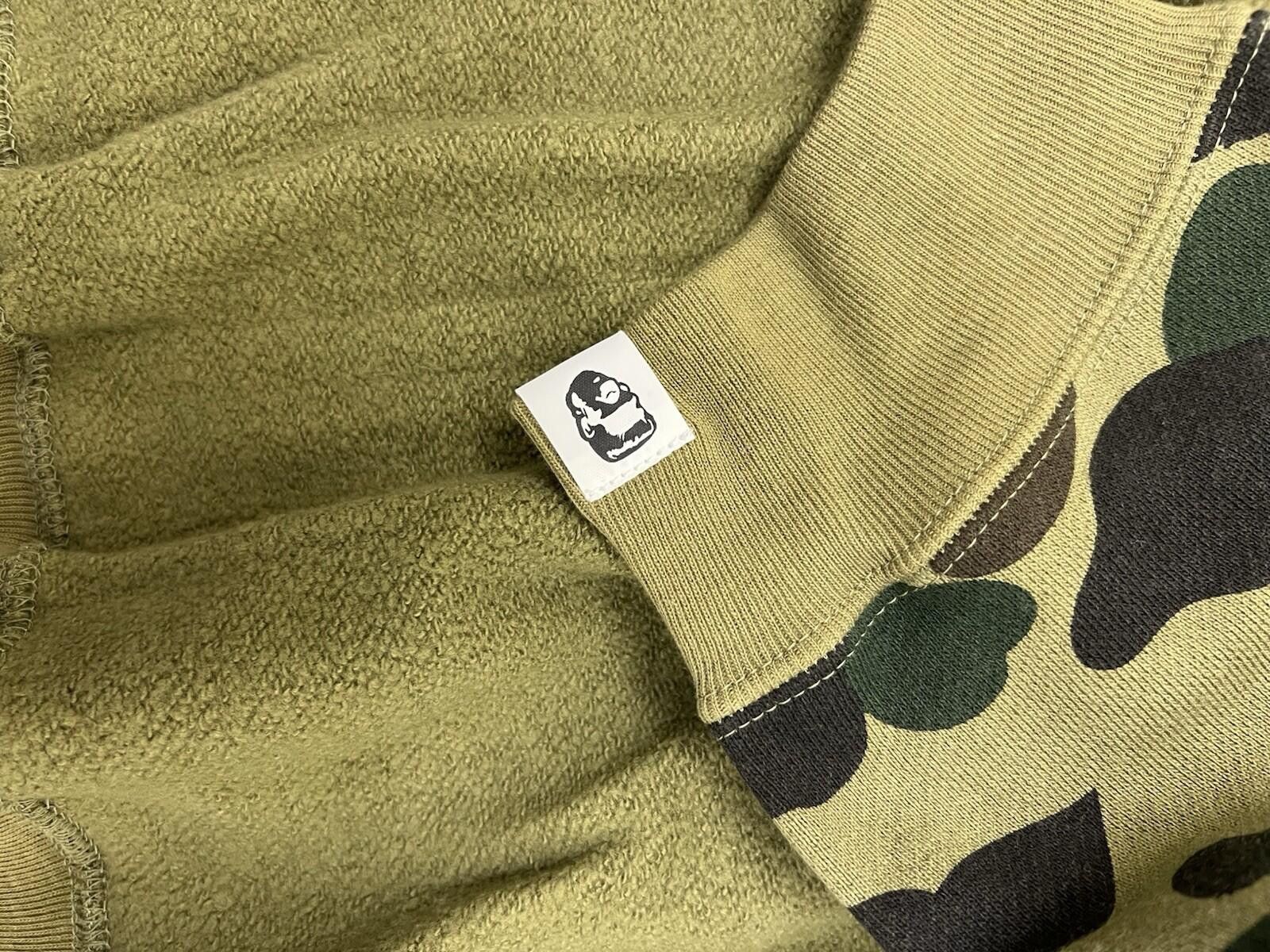 Bape BAPE by A Bathing Ape ABC Camo Green Shark Full Zip Hoodie Size US XXL / EU 58 / 5 - 11 Thumbnail