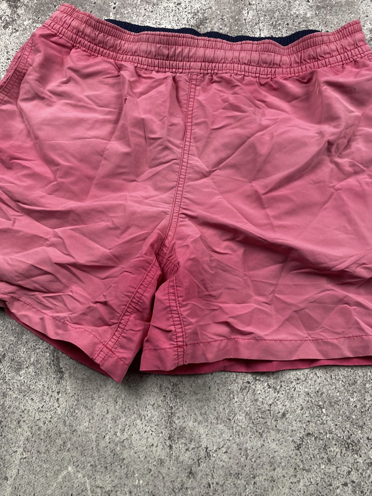 Polo Ralph Lauren × Vintage Vintage Polo Ralph Lauren Pink Faded Nylon Swim Shorts L Size US 34 / EU 50 - 2 Thumbnail