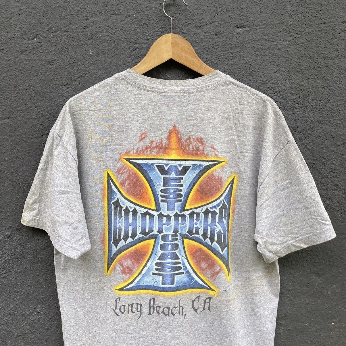 West Coast Choppers Thrashed Vintage Y2K Jesse Who West Coast Chopper ERD GRUNGE Size US L / EU 52-54 / 3 - 3 Thumbnail