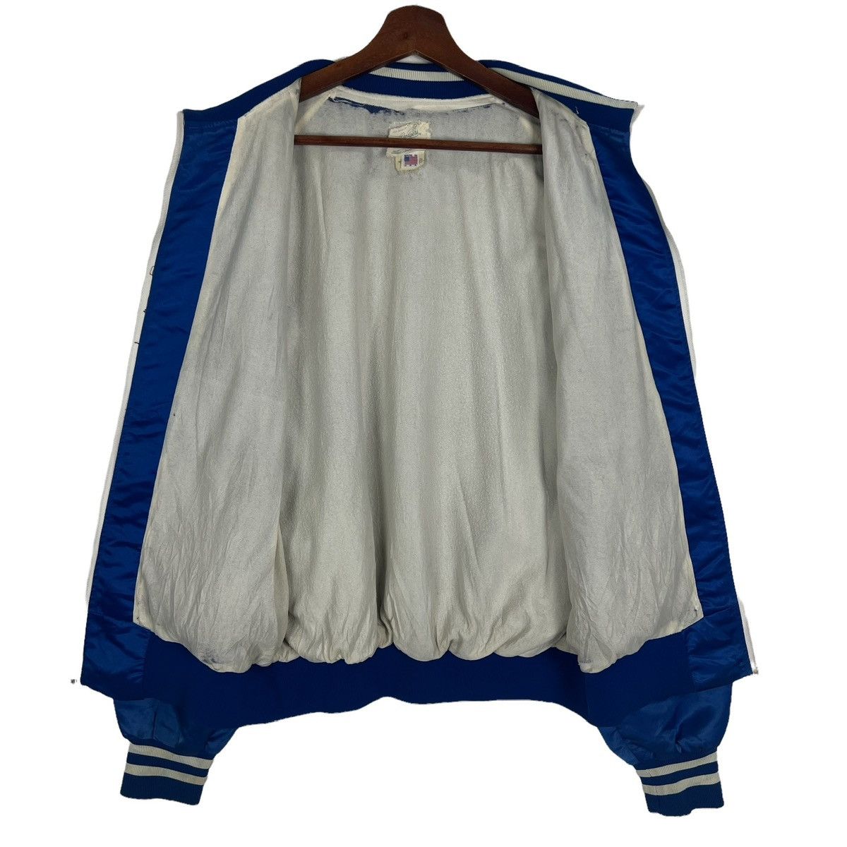 MLB Vintage La Dodgers Satin Baseball Jacket Size US L / EU 52-54 / 3 - 4 Thumbnail