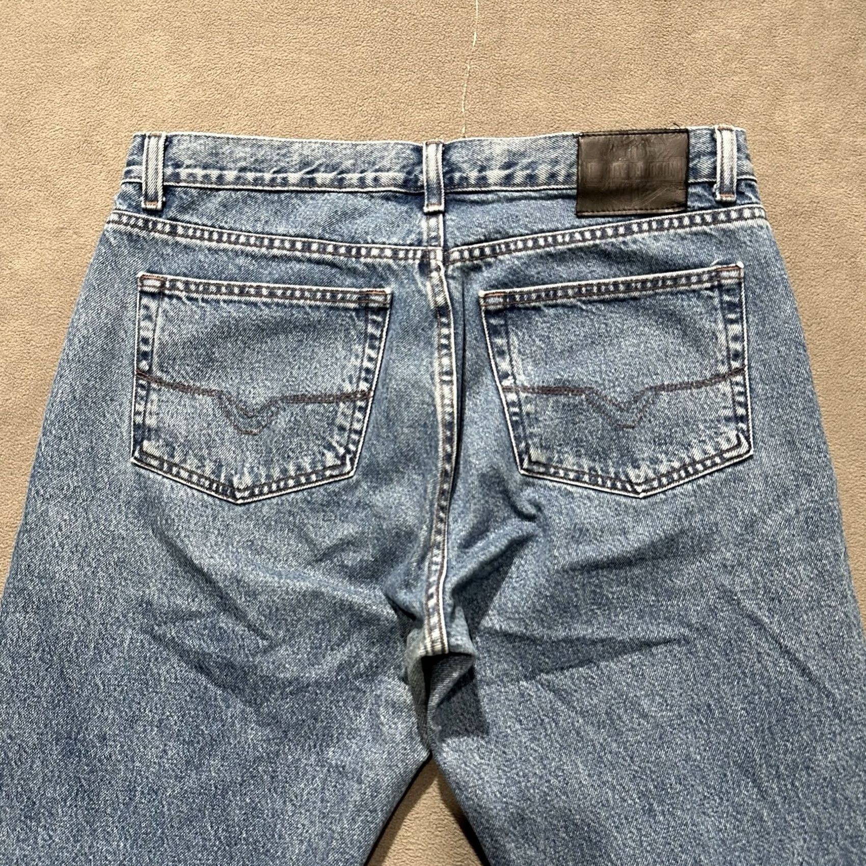 Harley Davidson Harley-Davidson Jeans 36x30 Blue Denim Boot Cut Motorcycle MotorClothes Size US 36 / EU 52 - 4 Thumbnail