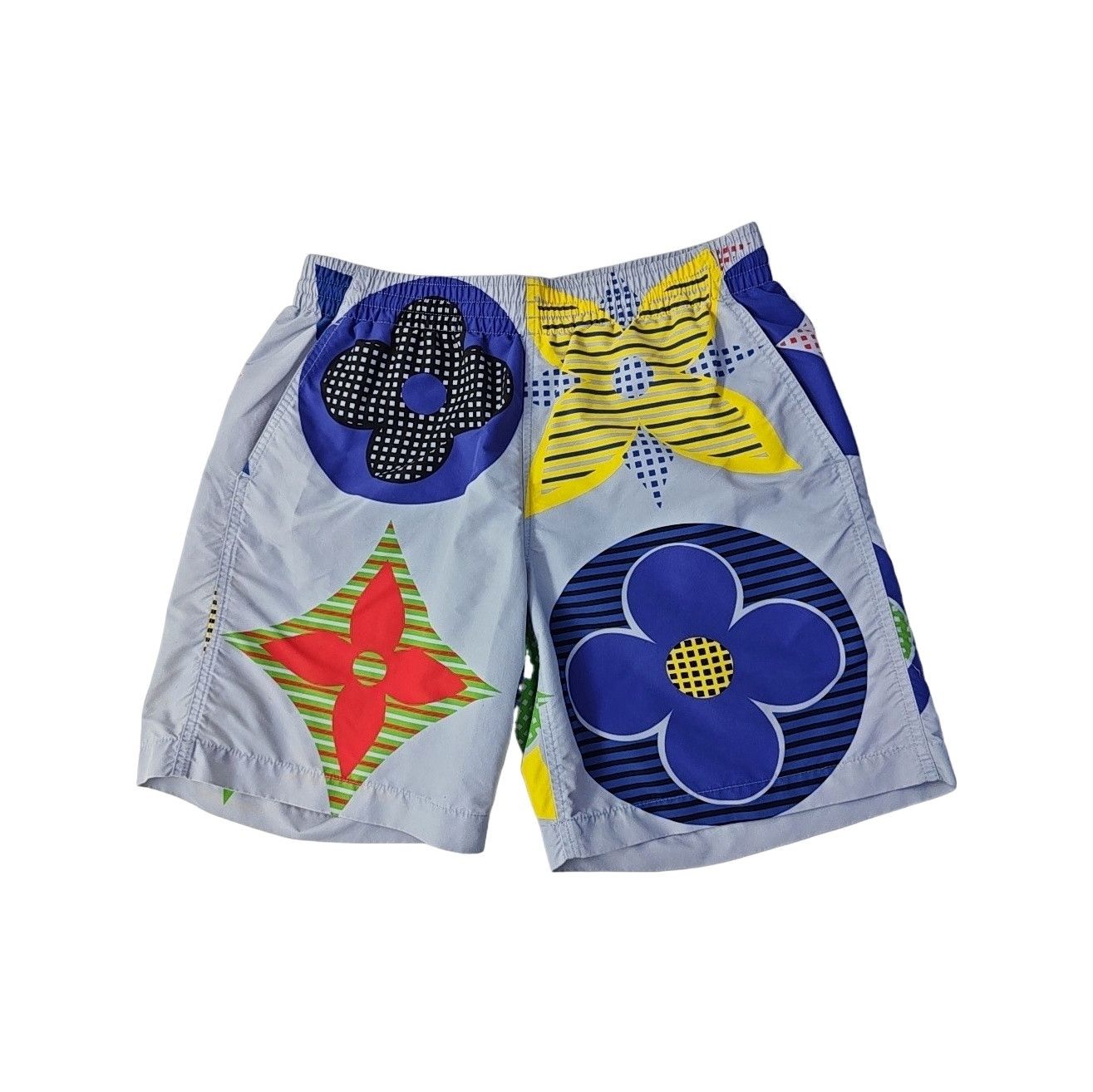 Louis Vuitton Louis Vuitton Multi Flower Print Swim Shorts XS Size US 28 / EU 44 - 1 Thumbnail