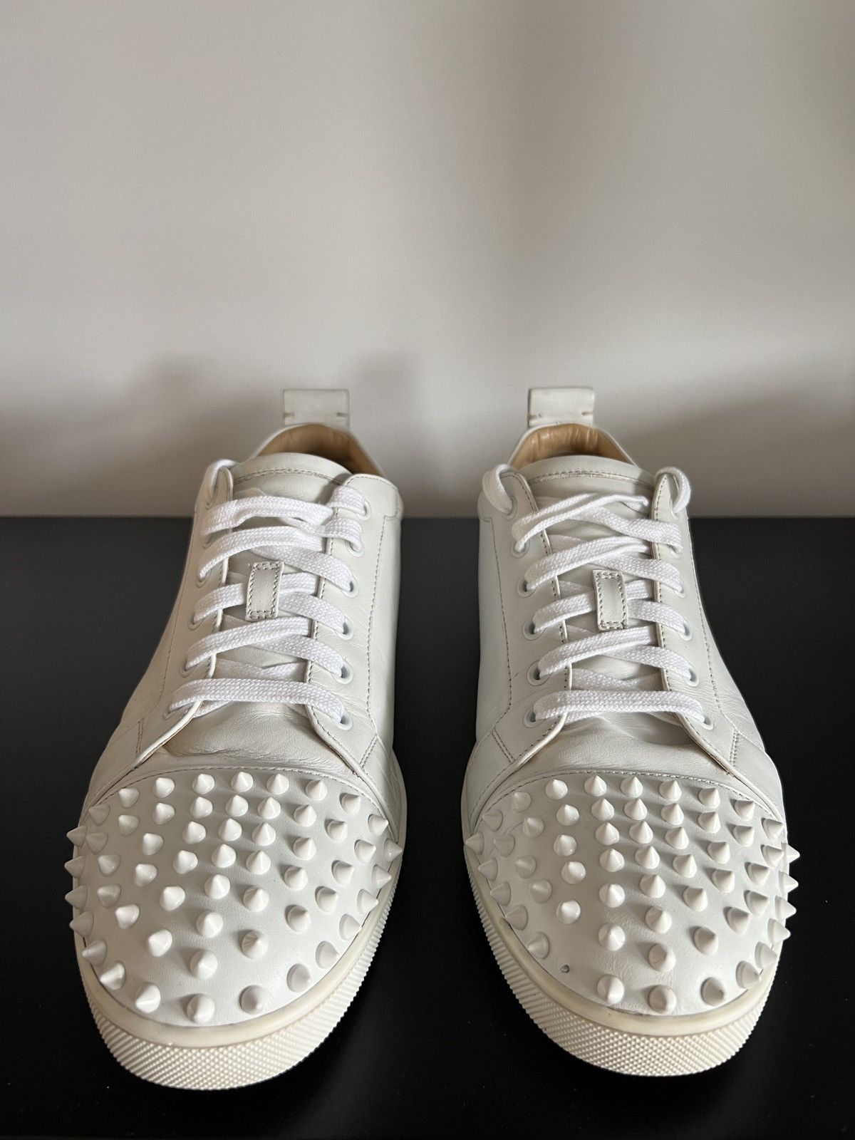 Christian Louboutin Christian Louboutin Low top White Toe Spikes Sneaker Size US 9 / EU 42 - 4 Thumbnail