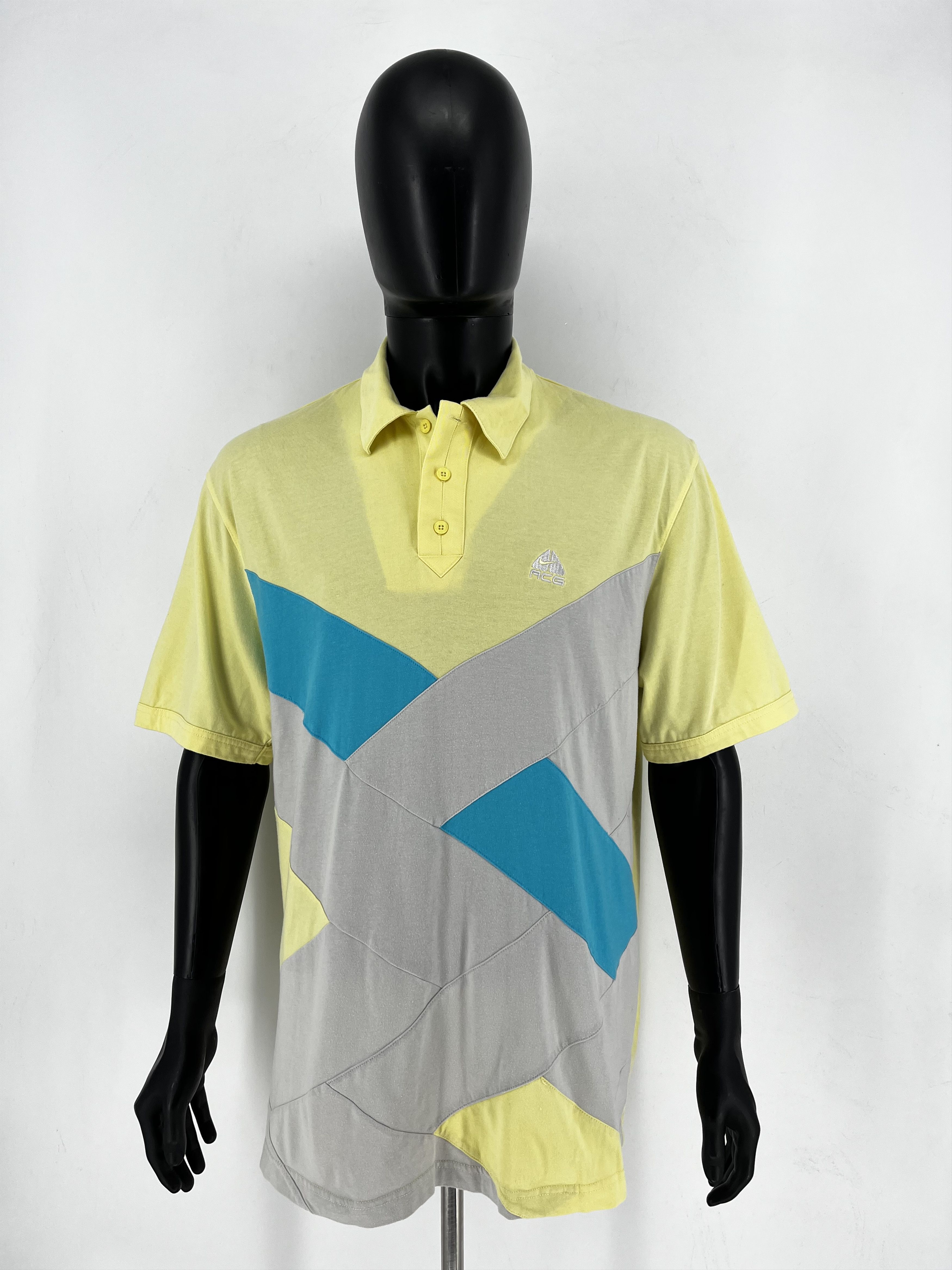 Nike Vintage Nike Acg Polo Shirt Short Sleeve Logo Size XL Fit Size US XL / EU 56 / 4 - 1 Thumbnail
