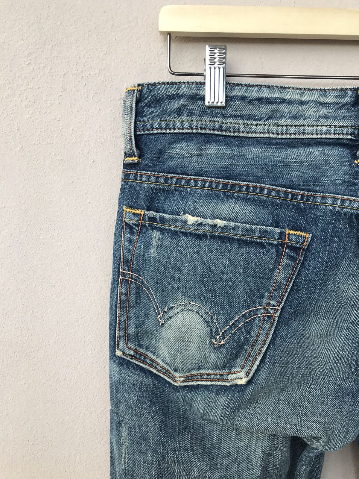 Edwin Vintage Edwin 511 Distressed Denim Seditionaries Style Size US 33 - 9 Thumbnail