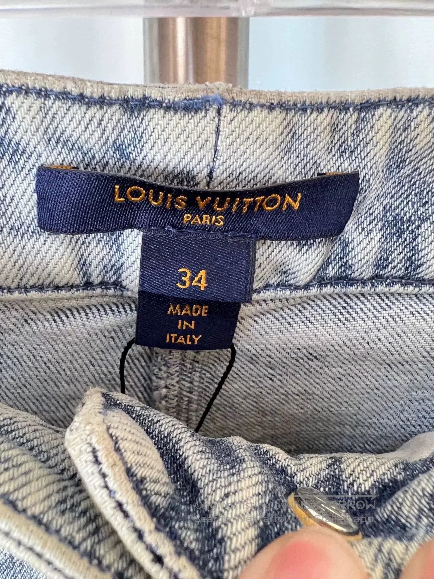 Louis Vuitton Louis Vuitton Monogram Light Wash Jeans. Size US 34 / EU 50 - 5 Thumbnail
