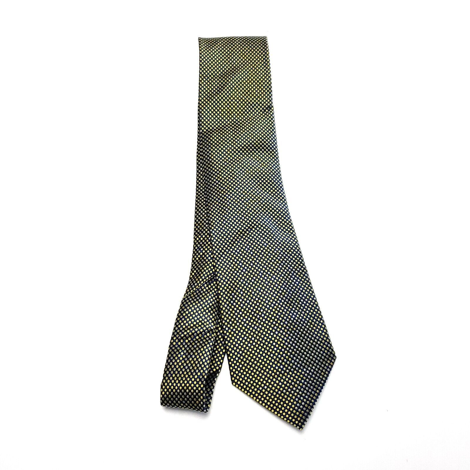 Nautica Nautica Green Silk Tie Woven Polka Dots Size ONE SIZE - 6 Thumbnail