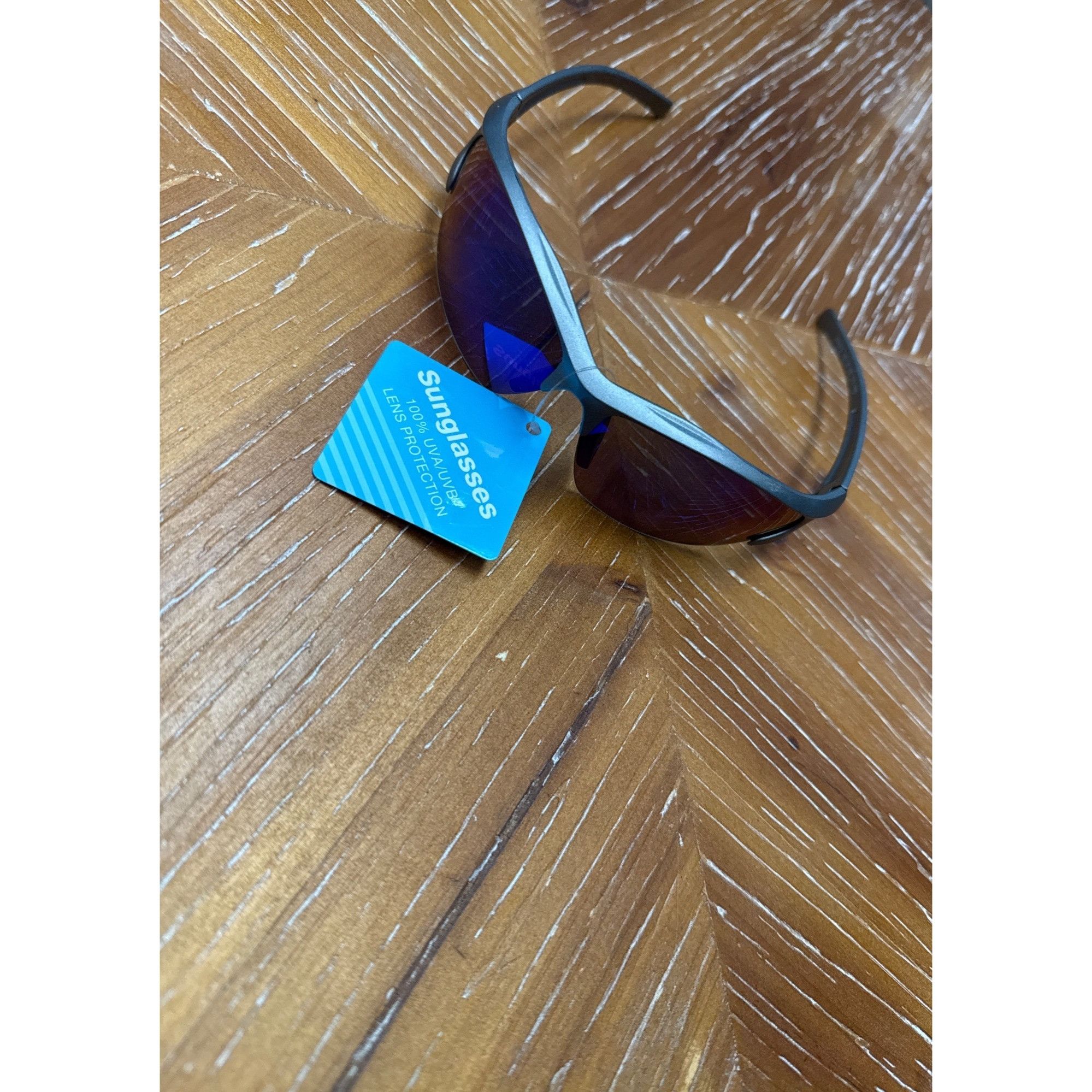 Other Sporty Blue Mirror Sunglasses With UV Protection Lightweight Size ONE SIZE - 2 Thumbnail