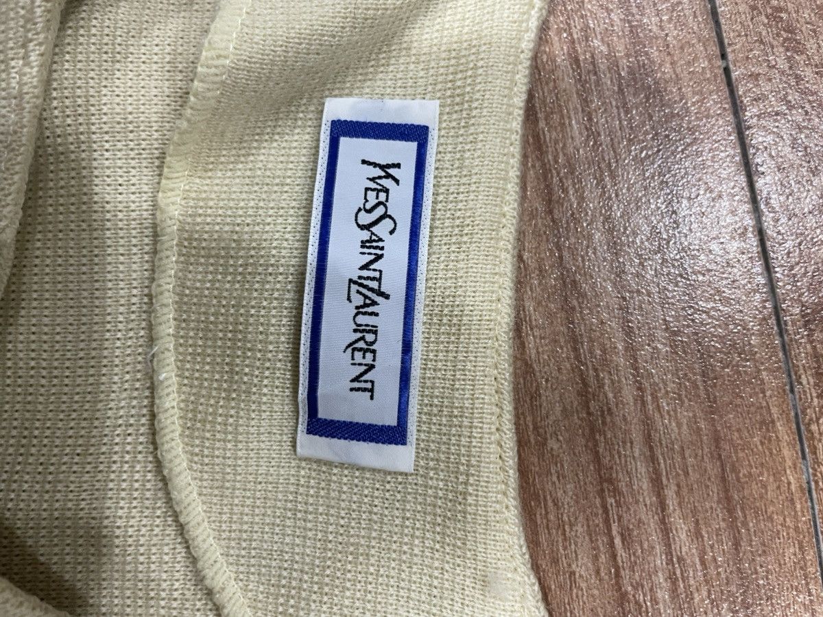 Yves Saint Laurent Yves Saint Laurent Sweater Embroidered Size M / US 6-8 / IT 42-44 - 3 Thumbnail
