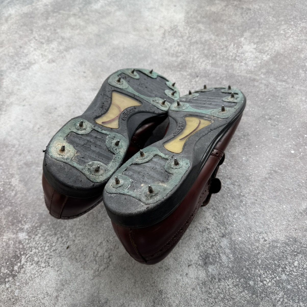 Adidas 1993 Adidas Golf Saddle Vintage Rare Retro Leather Shoes Size US 11 / EU 44 - 15 Thumbnail