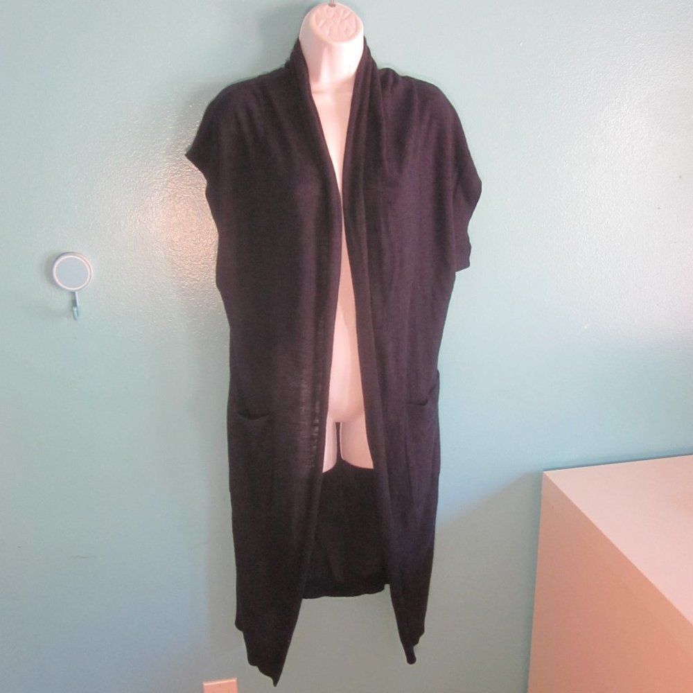 Anthropologie Saturday Sunday Linen Blend Robe One Size