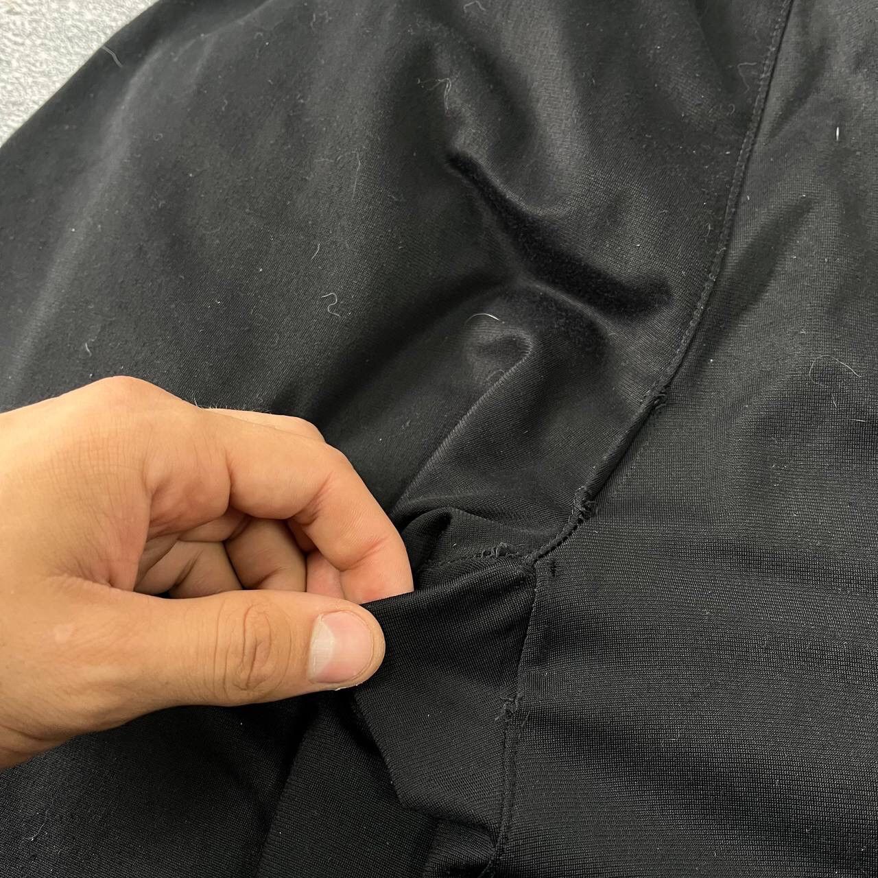 Nike Vintage Nike Y2K Black Drill Pants Parachute Streetwear Size US 35 - 2 Thumbnail
