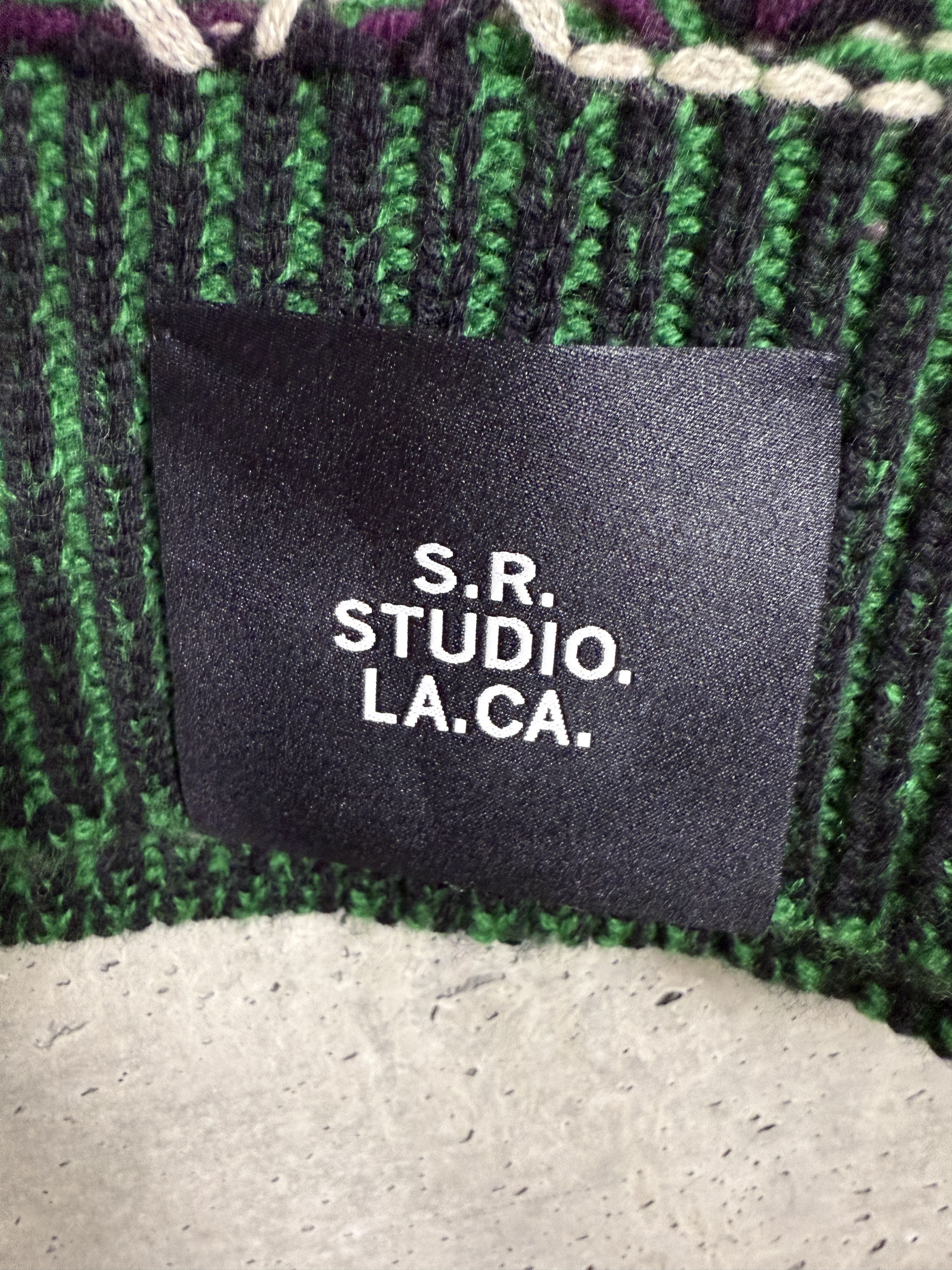 Sterling Ruby S.R. Studio Float Jacquard Crewneck Sweater Size US S / EU 44-46 / 1 - 14 Thumbnail
